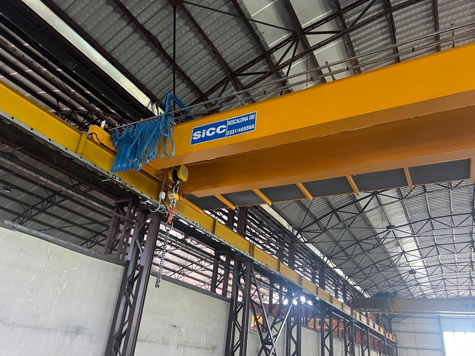 Carroponte bitrave Sicc 10 ton Scartamento 15135mm