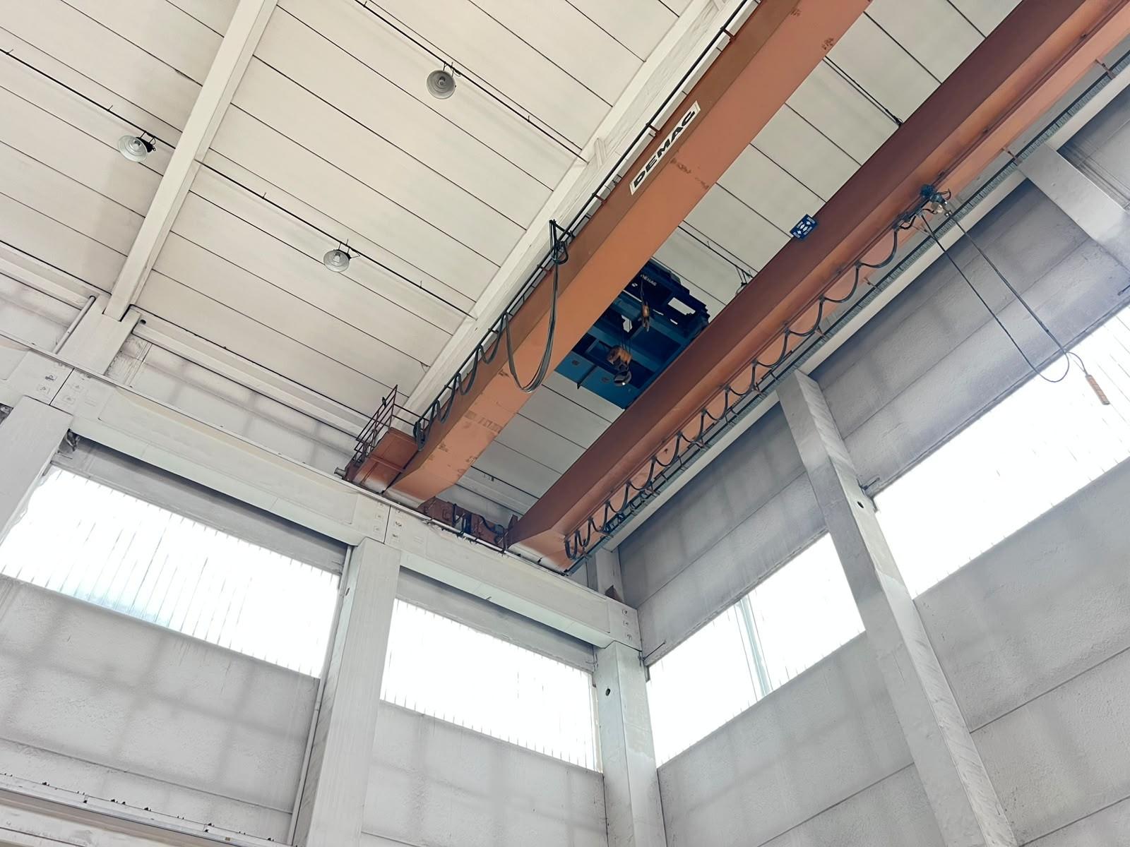 Carroponte demag BITRAVE 40 TON + 40 Scartamento 22000mm anno 1990