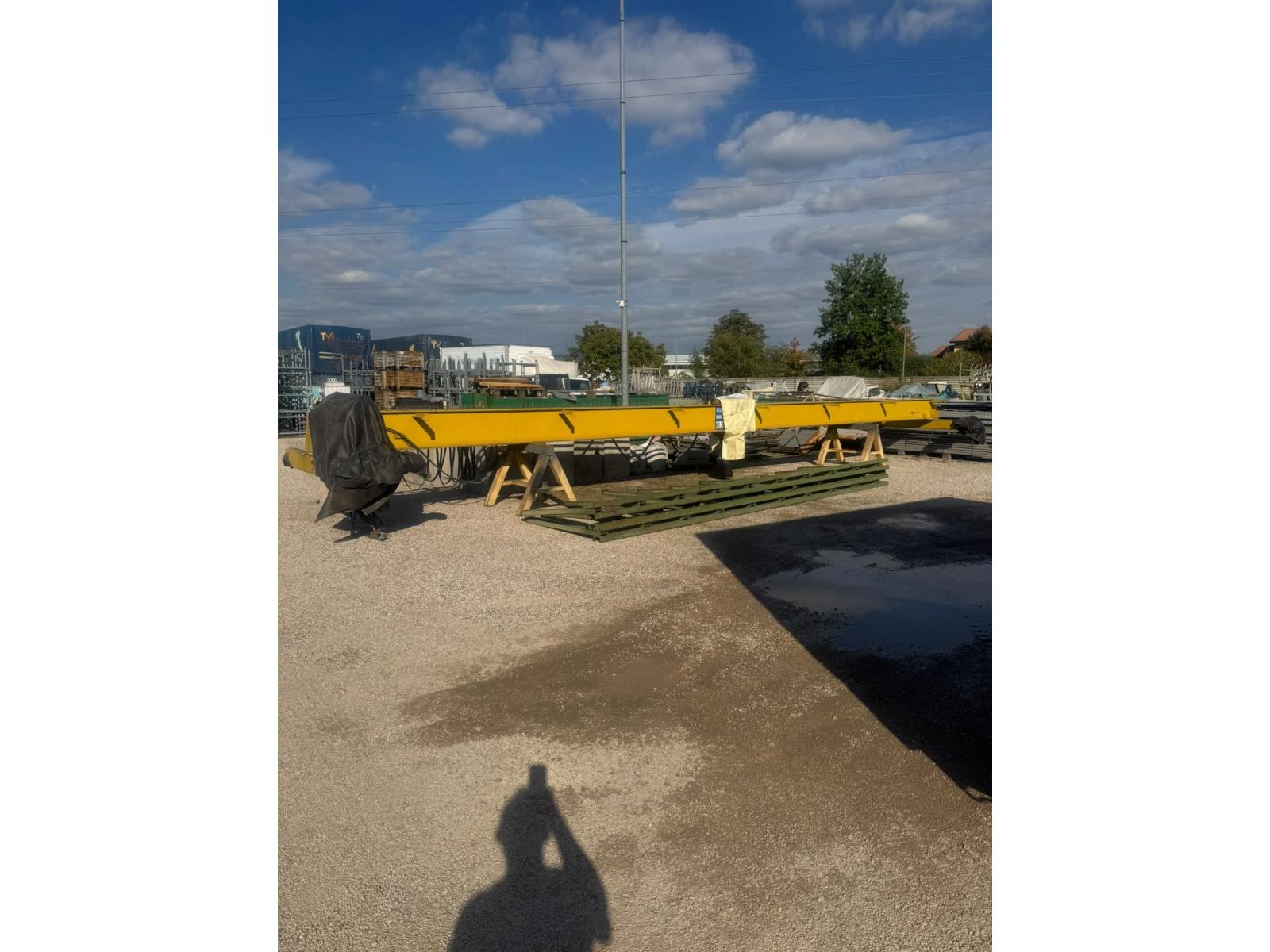 CARROPONTE MONOTRAVE ANSALDI 2 TON SCARTAMENTO 12640 MM ANNO 1998