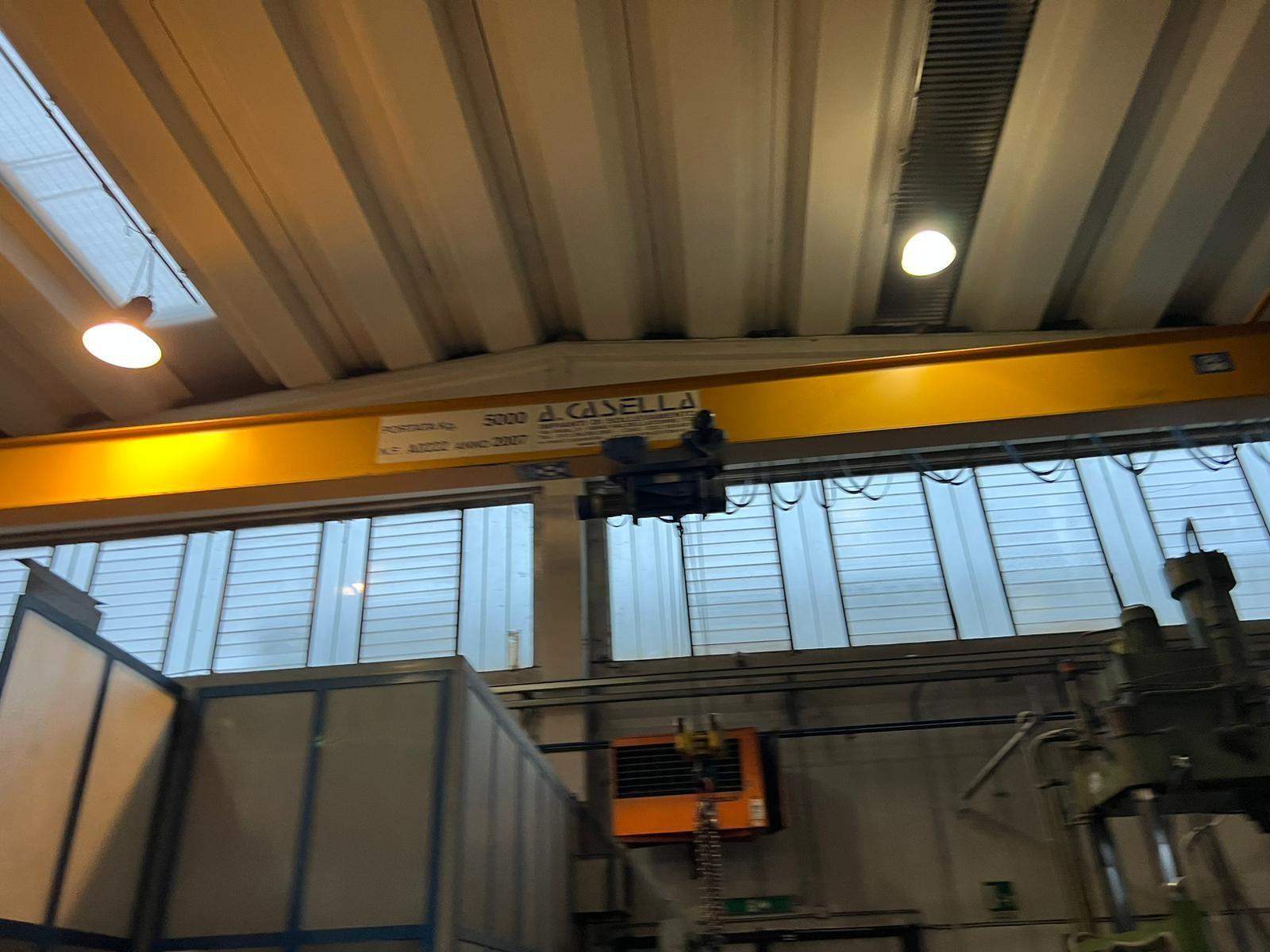 CARROPONTE MONOTRAVE CASELLA 5 TON SCARTAMENTO 16 MT