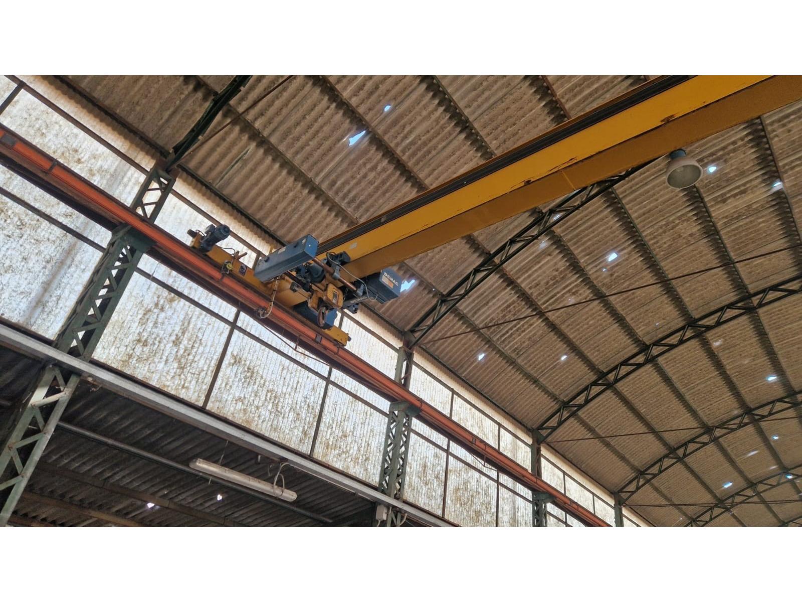 CARROPONTE MONOTRAVE DEMAG 5 TON SCARTAMENTO 16190 MM