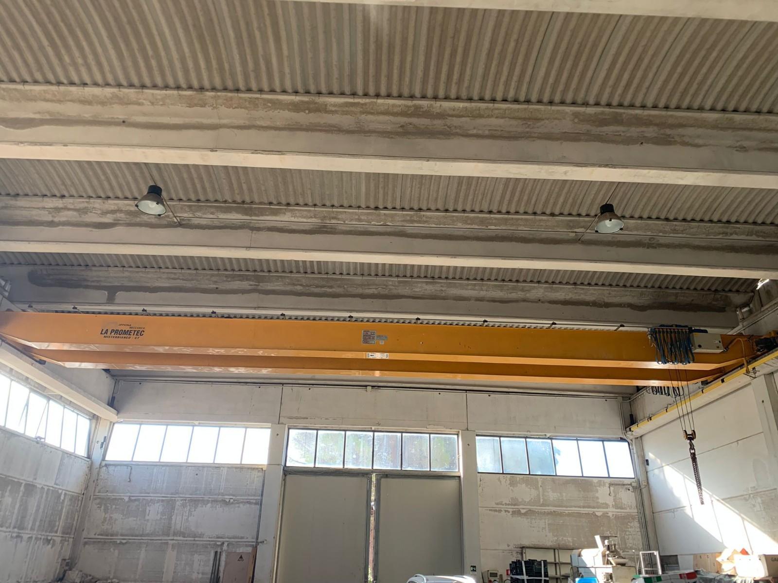 CARROPONTE MONOTRAVE DEMAG 5 TON SCARTAMENTO 16190 MM