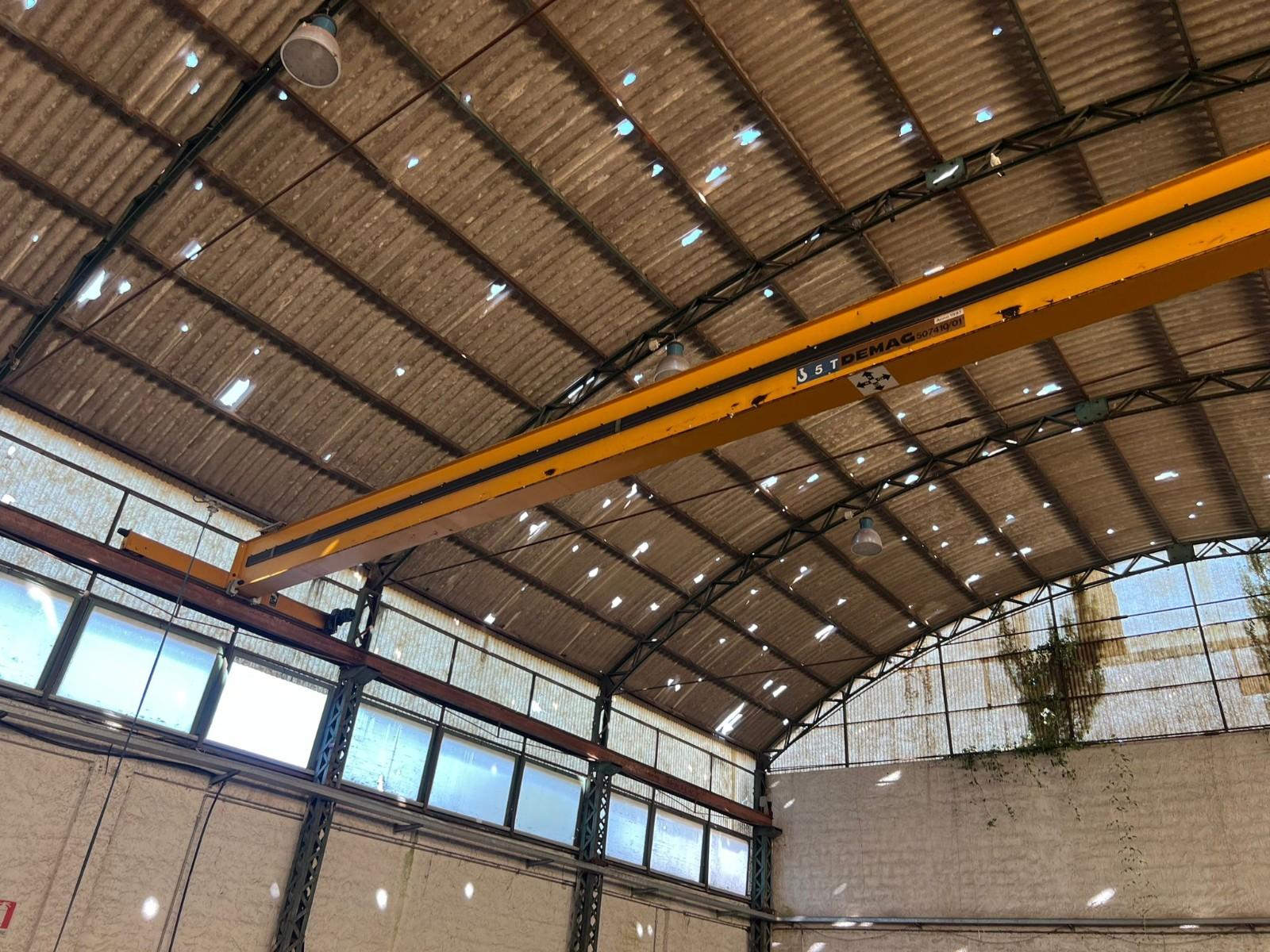 CARROPONTE MONOTRAVE DEMAG 5 TON SCARTAMENTO 16190 MM