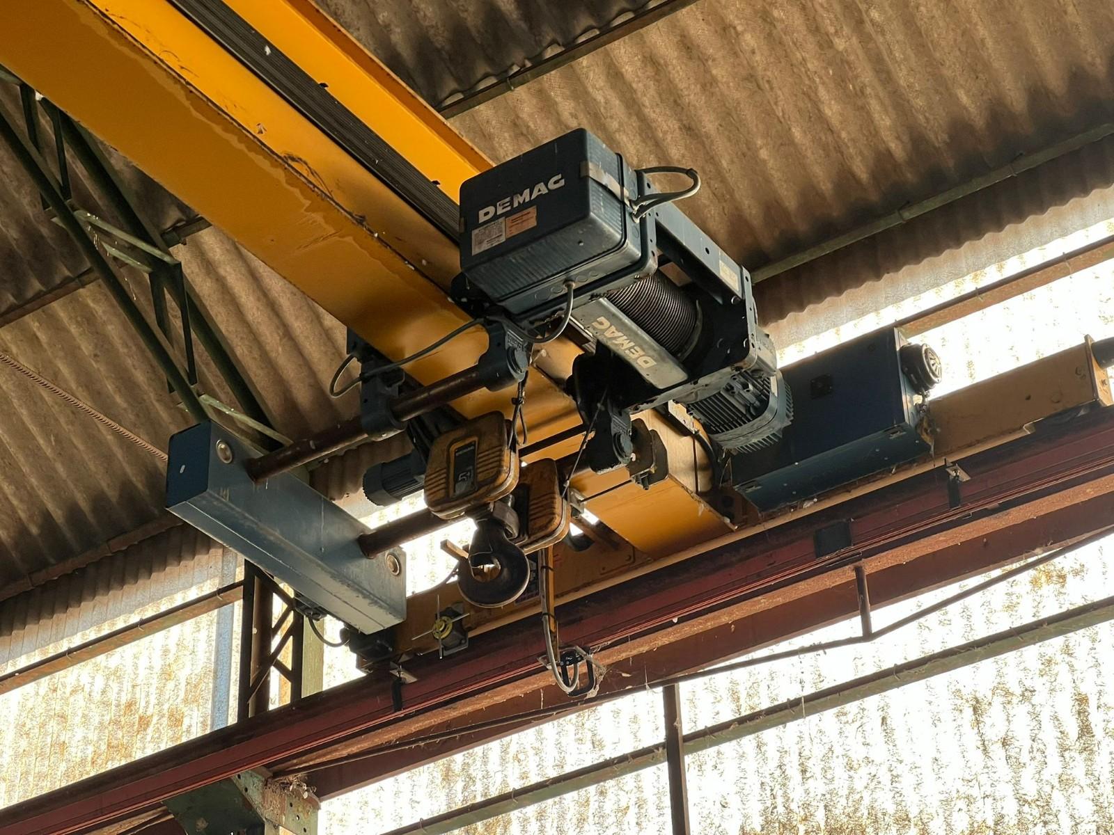 CARROPONTE MONOTRAVE DEMAG 5 TON SCARTAMENTO 16190 MM
