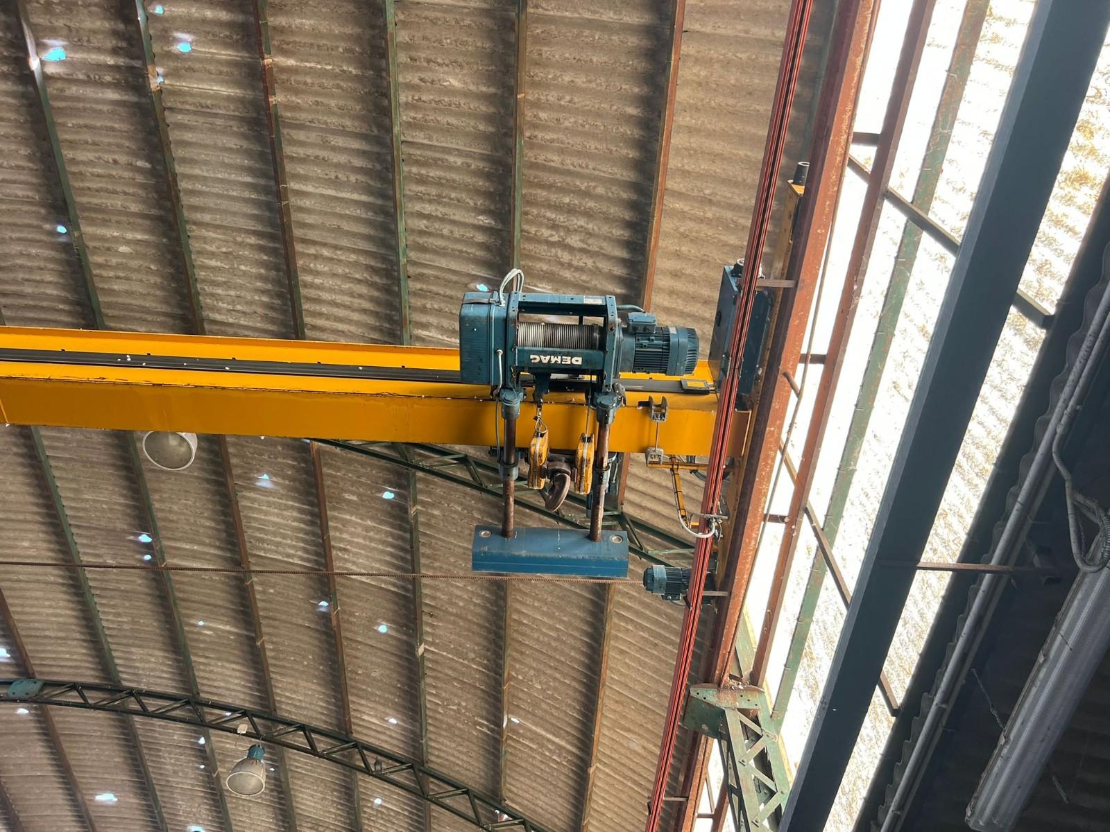 CARROPONTE MONOTRAVE DEMAG 5 TON SCARTAMENTO 16190 MM