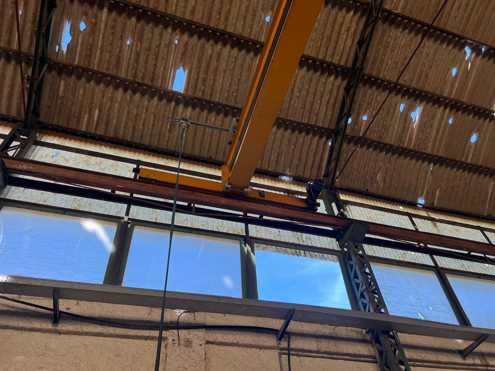 CARROPONTE MONOTRAVE DEMAG 5 TON SCARTAMENTO 16190 MM