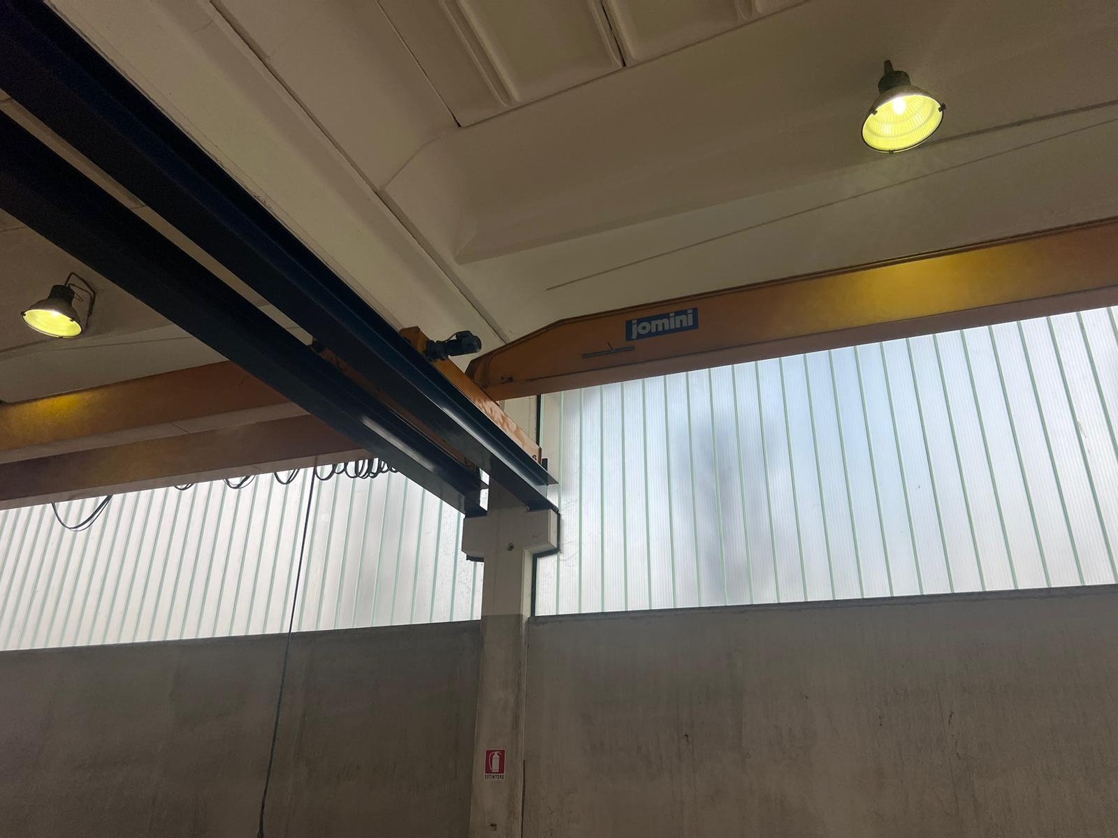 CARROPONTE MONOTRAVE JOMINI 5 TON SCARTAMENTO 14200mm