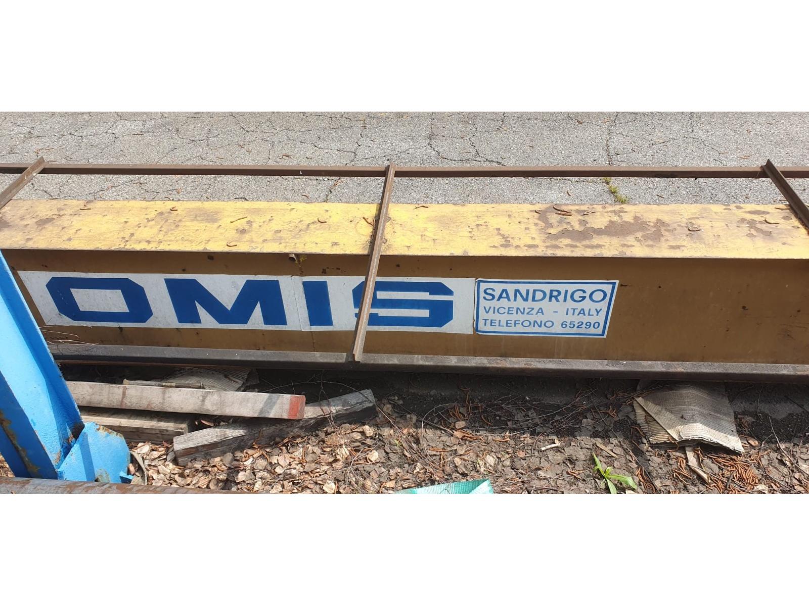 CARROPONTE MONOTRAVE OMIS 1000 KG SCARTAMENTO 10 MT