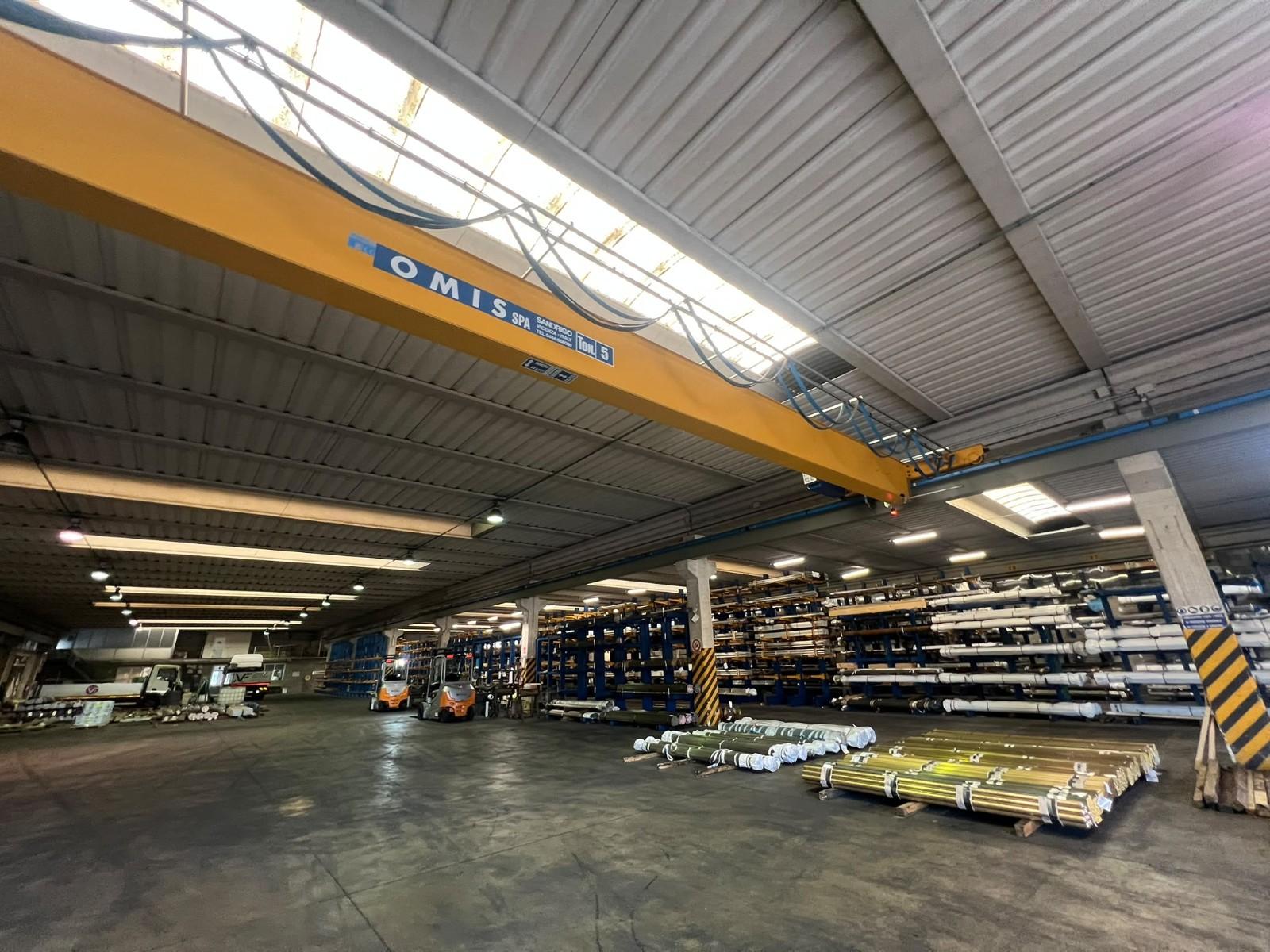 CARROPONTE MONOTRAVE OMIS 5 TON SCARTAMENTO 18660 MM ANNO 2014