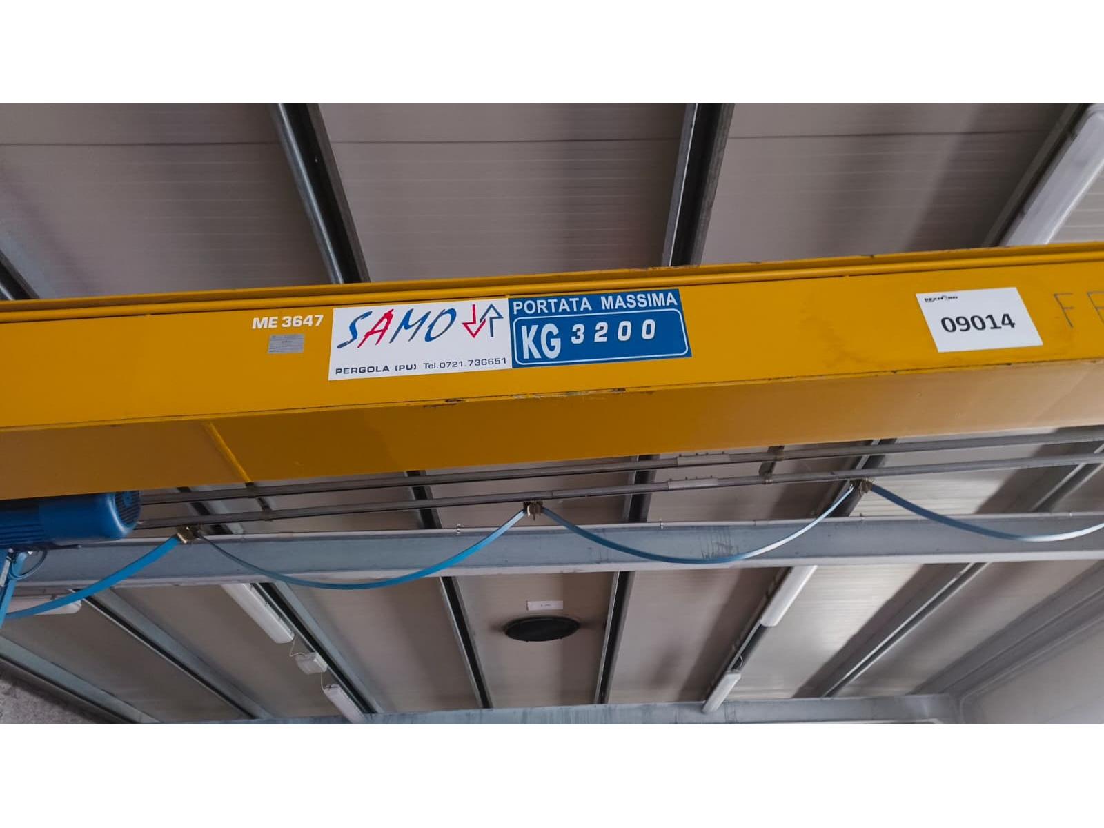 CARROPONTE MONOTRAVE SAMO 3.2 TON SCARTAMENTO 8.80 MT