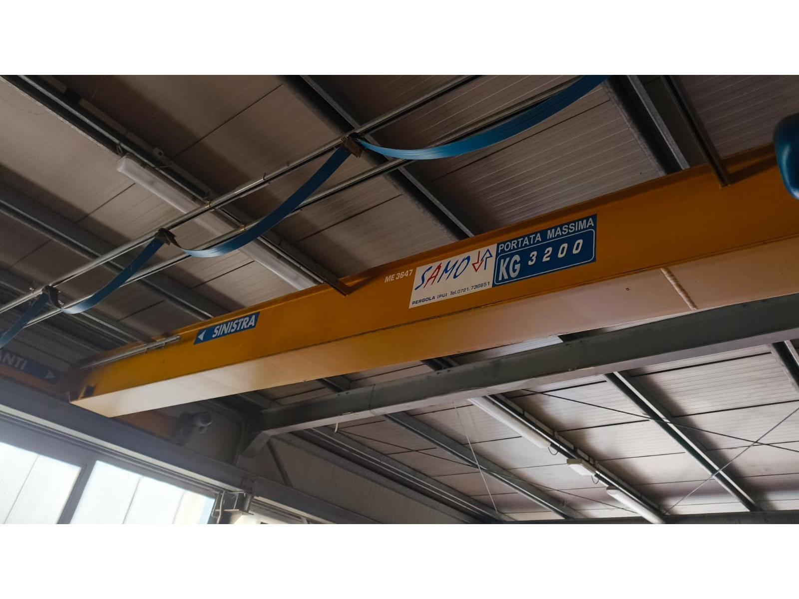 CARROPONTE MONOTRAVE SAMO 3.2 TON SCARTAMENTO 8800 MM