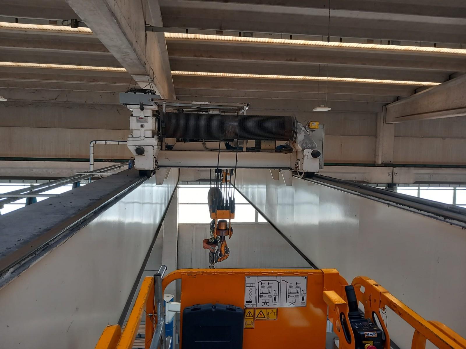 CARROPONTE VENTURINI 20/5 TON SCARTAMENTO 17600 MM