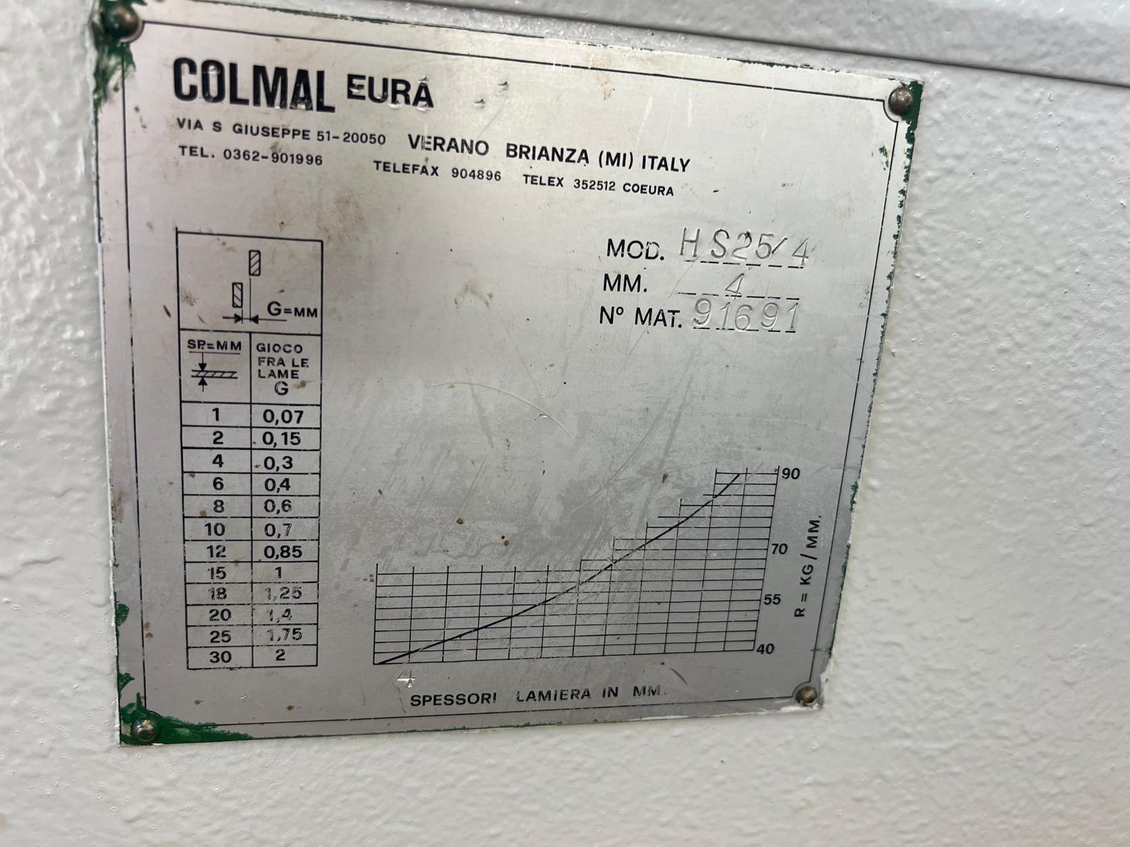 CESOIA COLMAL HS25/4  MM 4