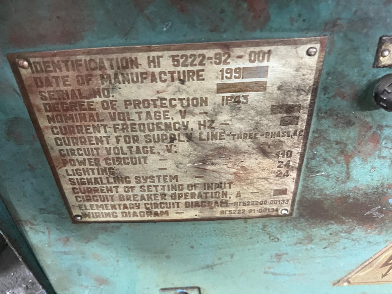 CESOIA PUNZONATRICE RUSSA MECCANICA UNIVERSALE