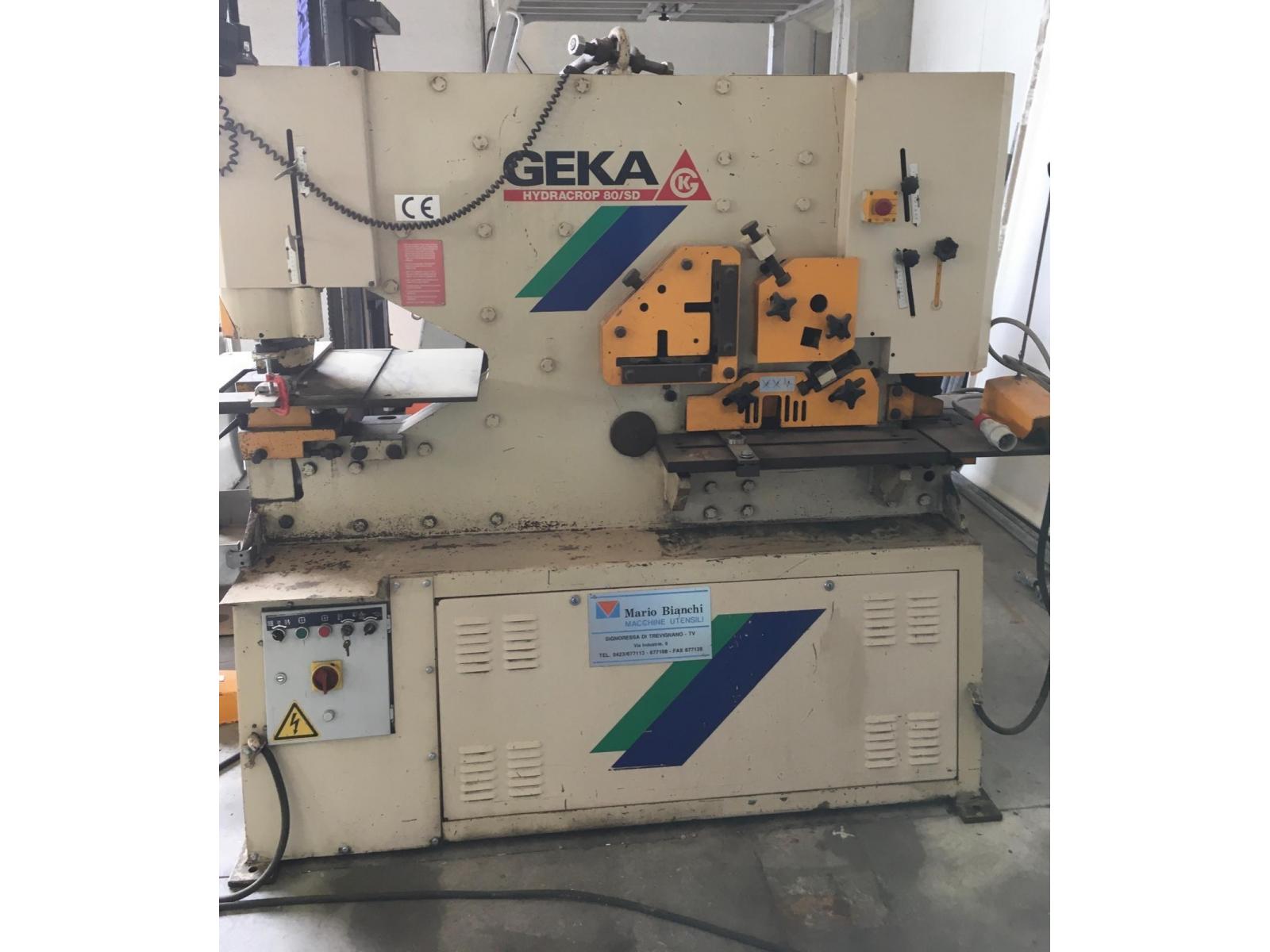 Cesoia punzonatrice universale GEKA  HYDRACOP 80 SD