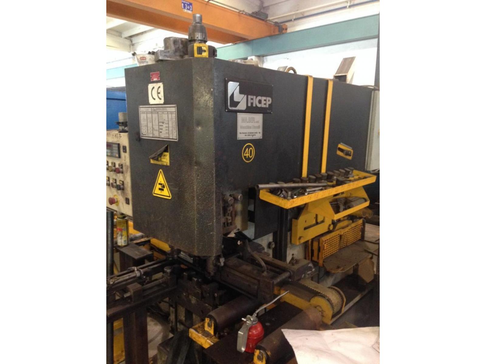 CESOIA PUNZONATRICE UNIVERSALE IDRAULICA FICEP 1105N