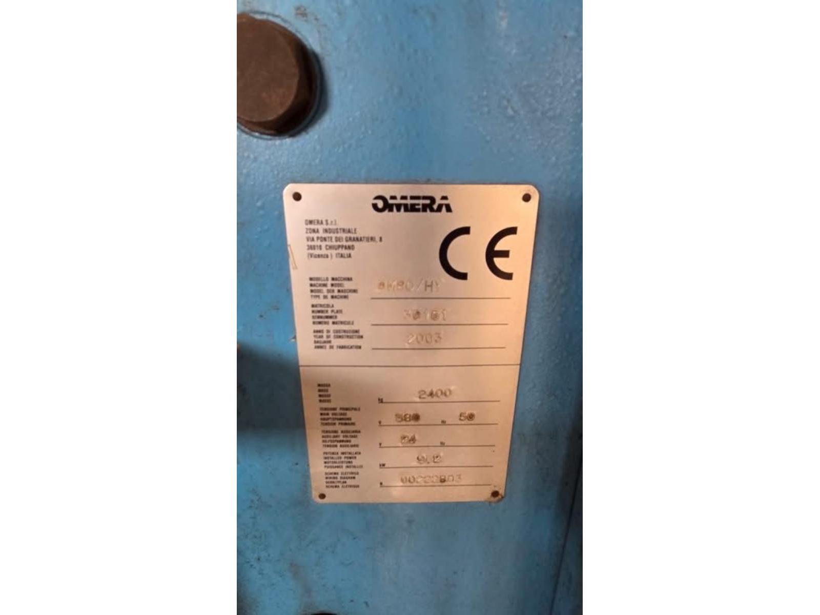 Cesoia punzonatrice universale OMERA 80 TON