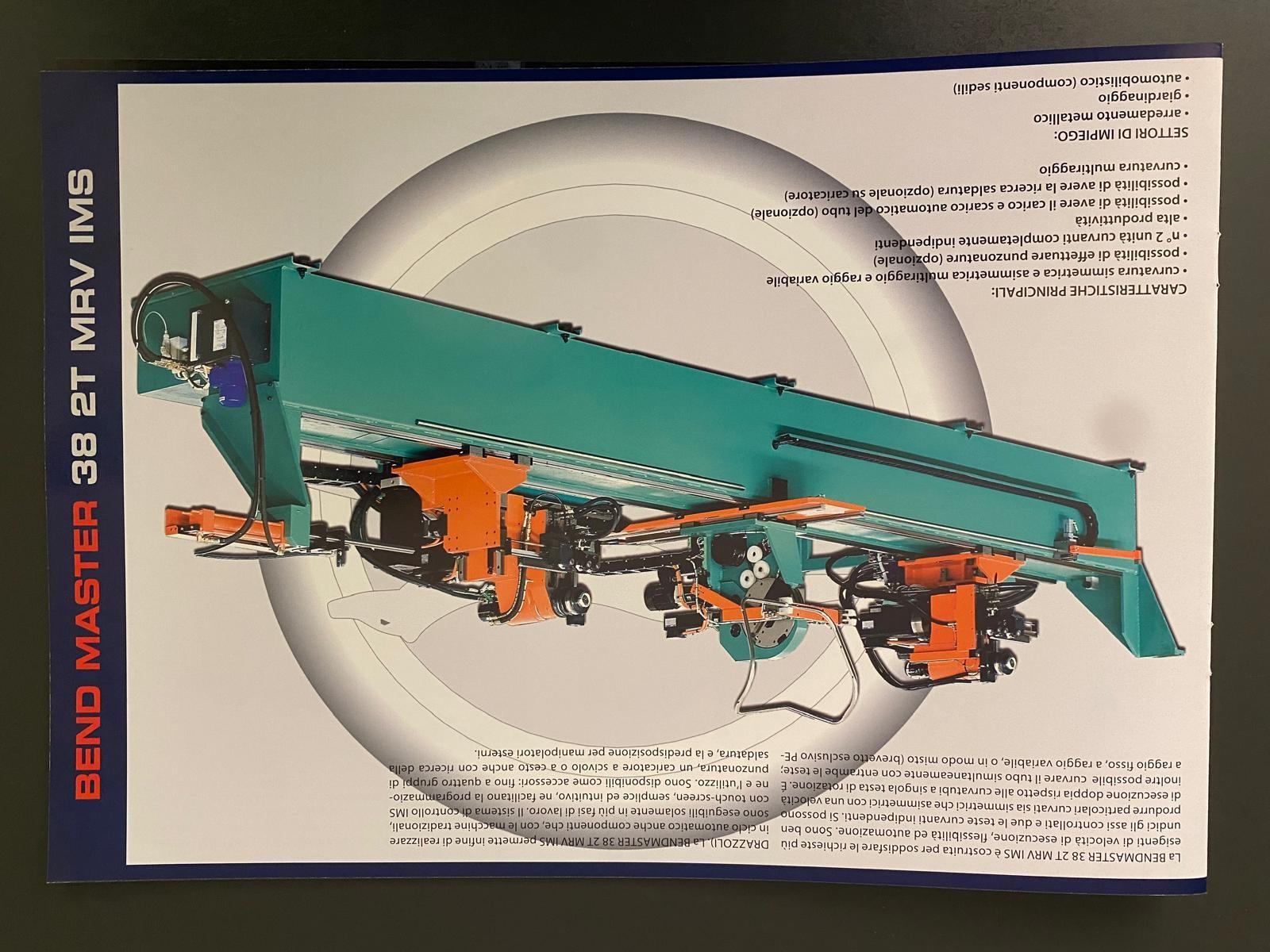 CURVATUBI PEDRAZZOLI mod. BEND MASTER 38 2T MRV IMS