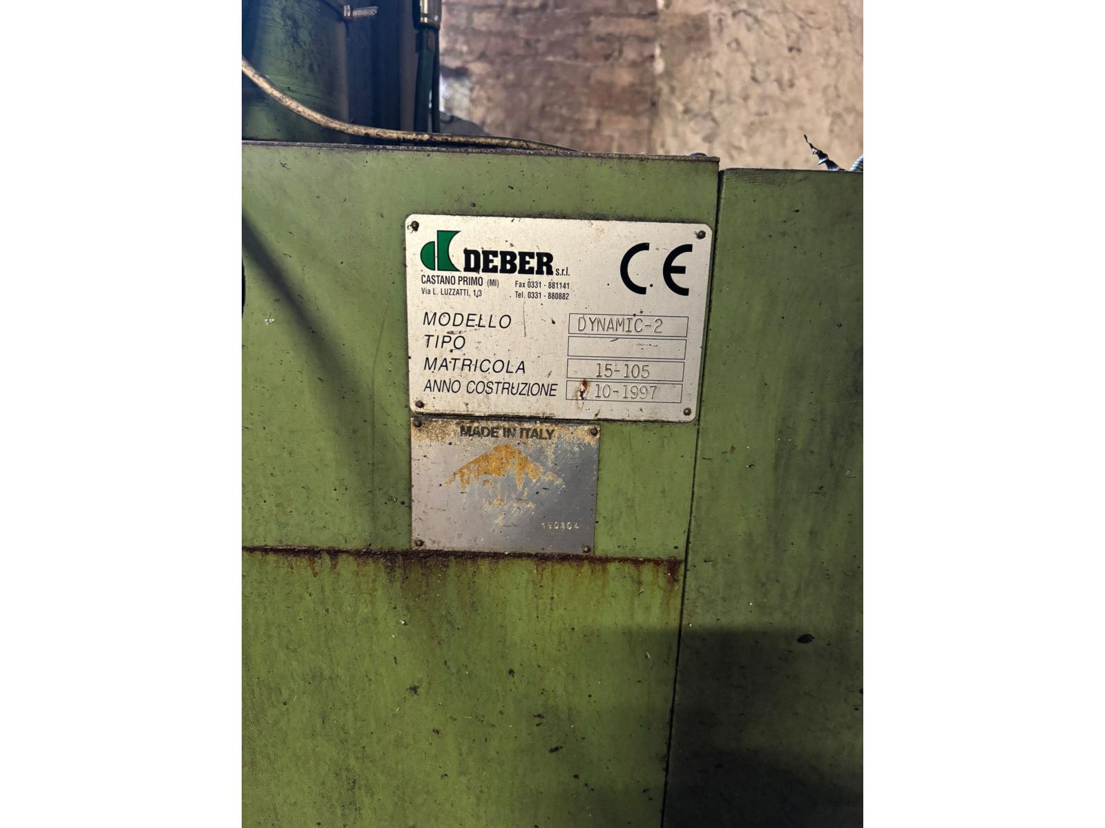 Fresa Dynamic 2, Deber, con controllo Selca S3045. Matricola 15-105, anno costruzione 10-1997