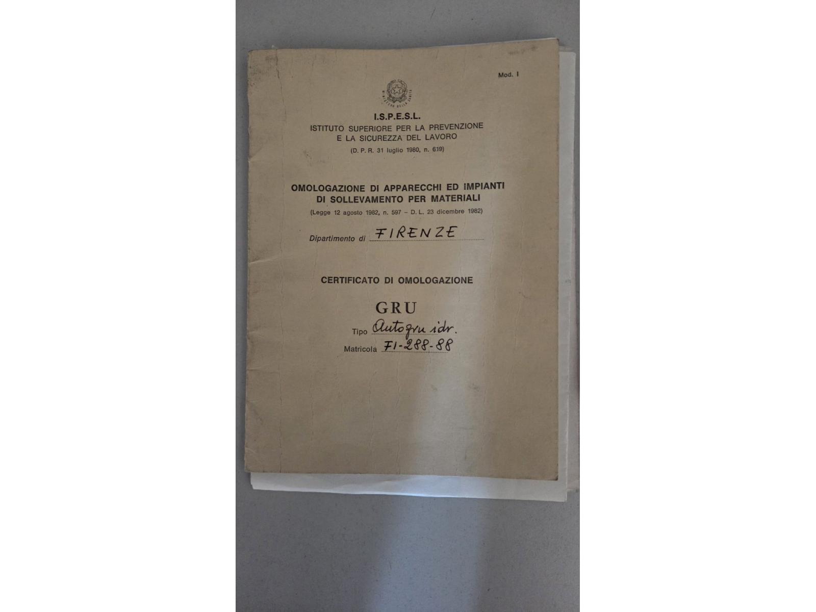 GRU BENCINI 10 TON