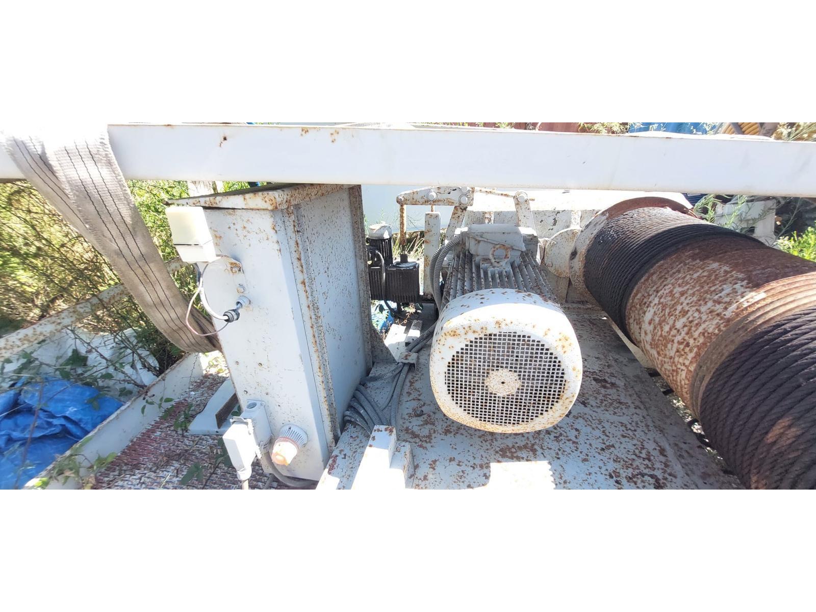 GRU A CAVALETTO BITRAVE FAEDO 30 TON SCARTAMENTO 22000 MM