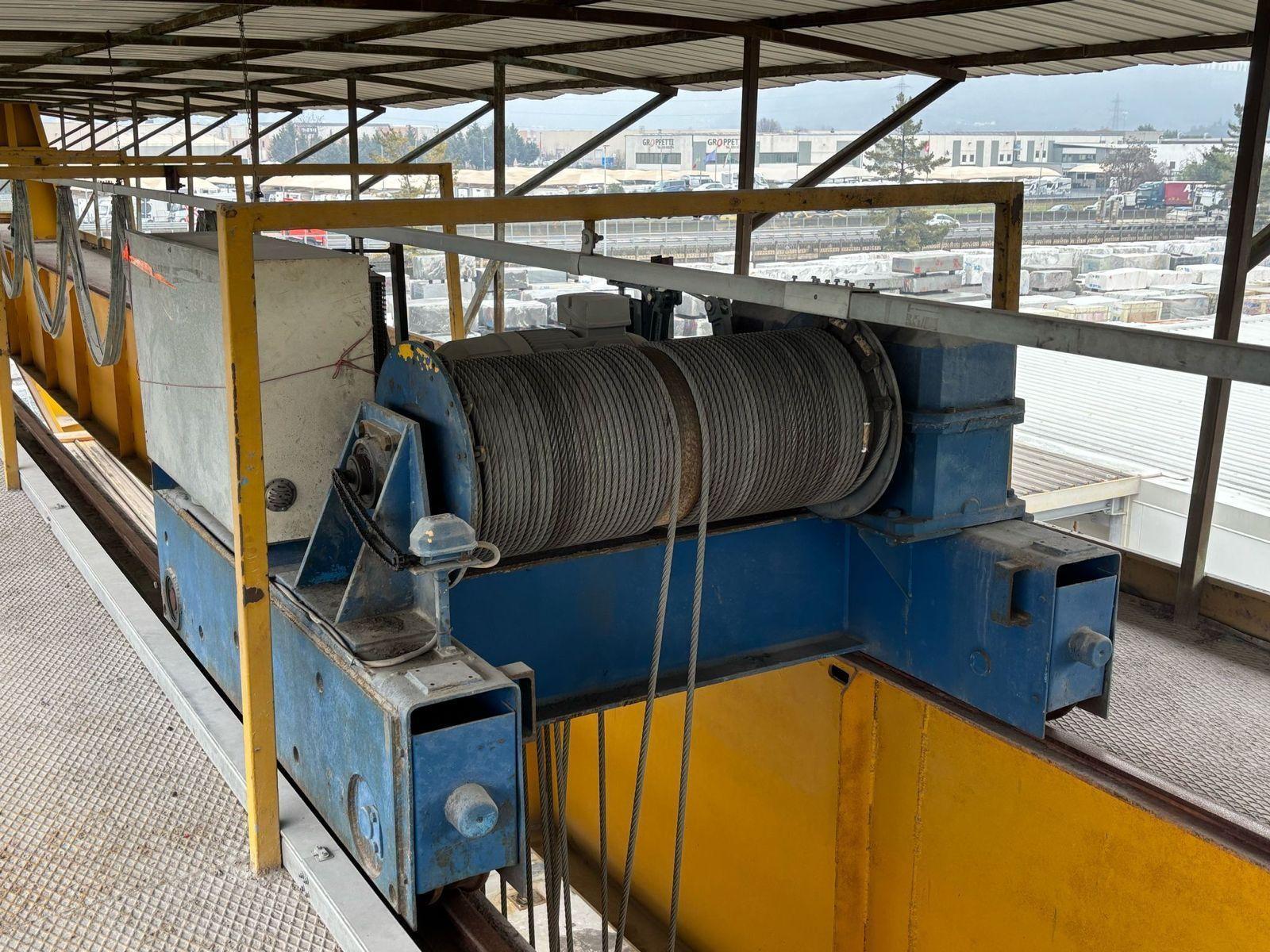 GRU A CAVALETTO BITRAVE FAEDO 30 TON SCARTAMENTO 22000 MM