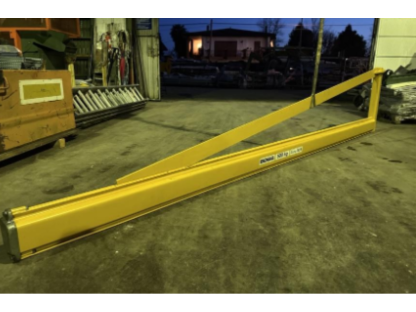 GRU COLONNA DEMAG + PARANCO DEMAG 500KG - 4+4m
