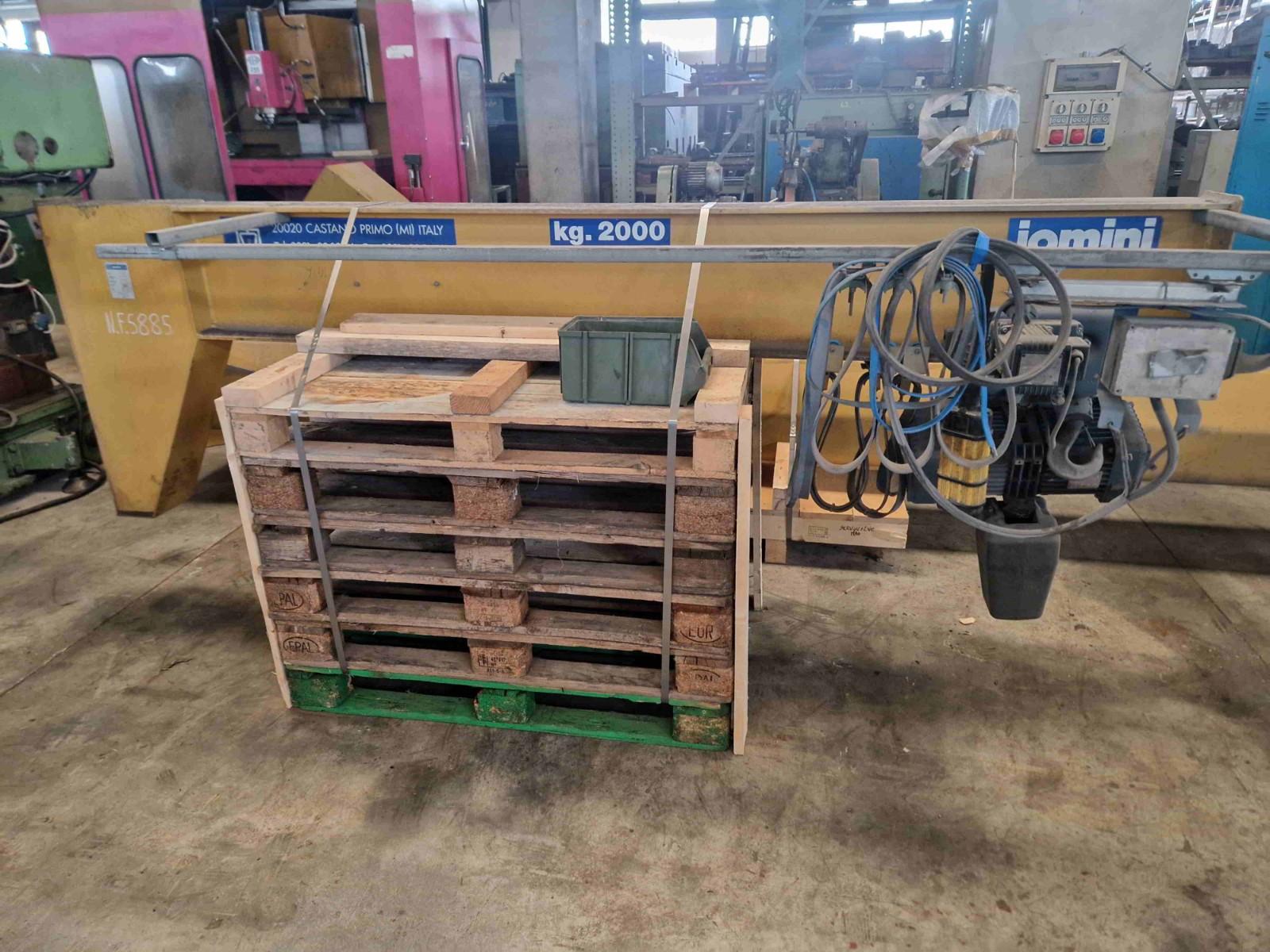 GRU A COLONNA JOMINI GBCT PORTATA 2.000 KG