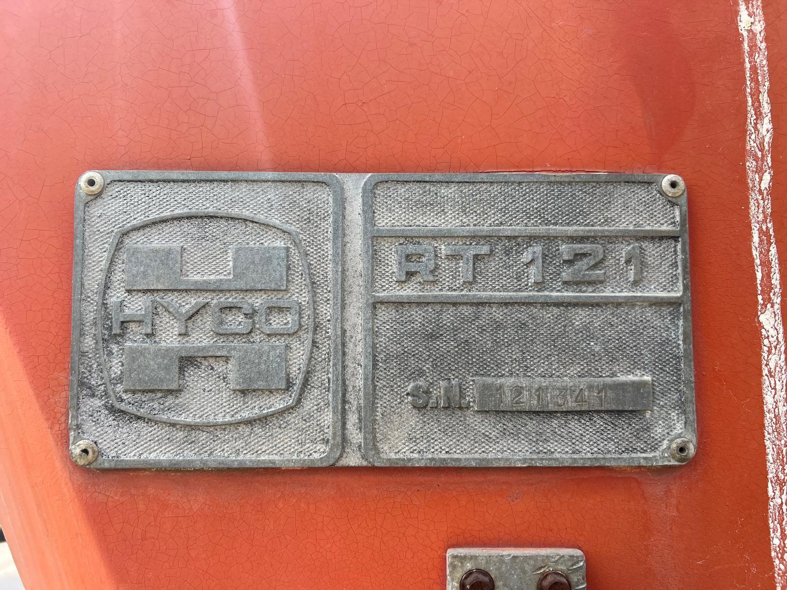 GRU HYCO RT 121 PORTATA 28 TON