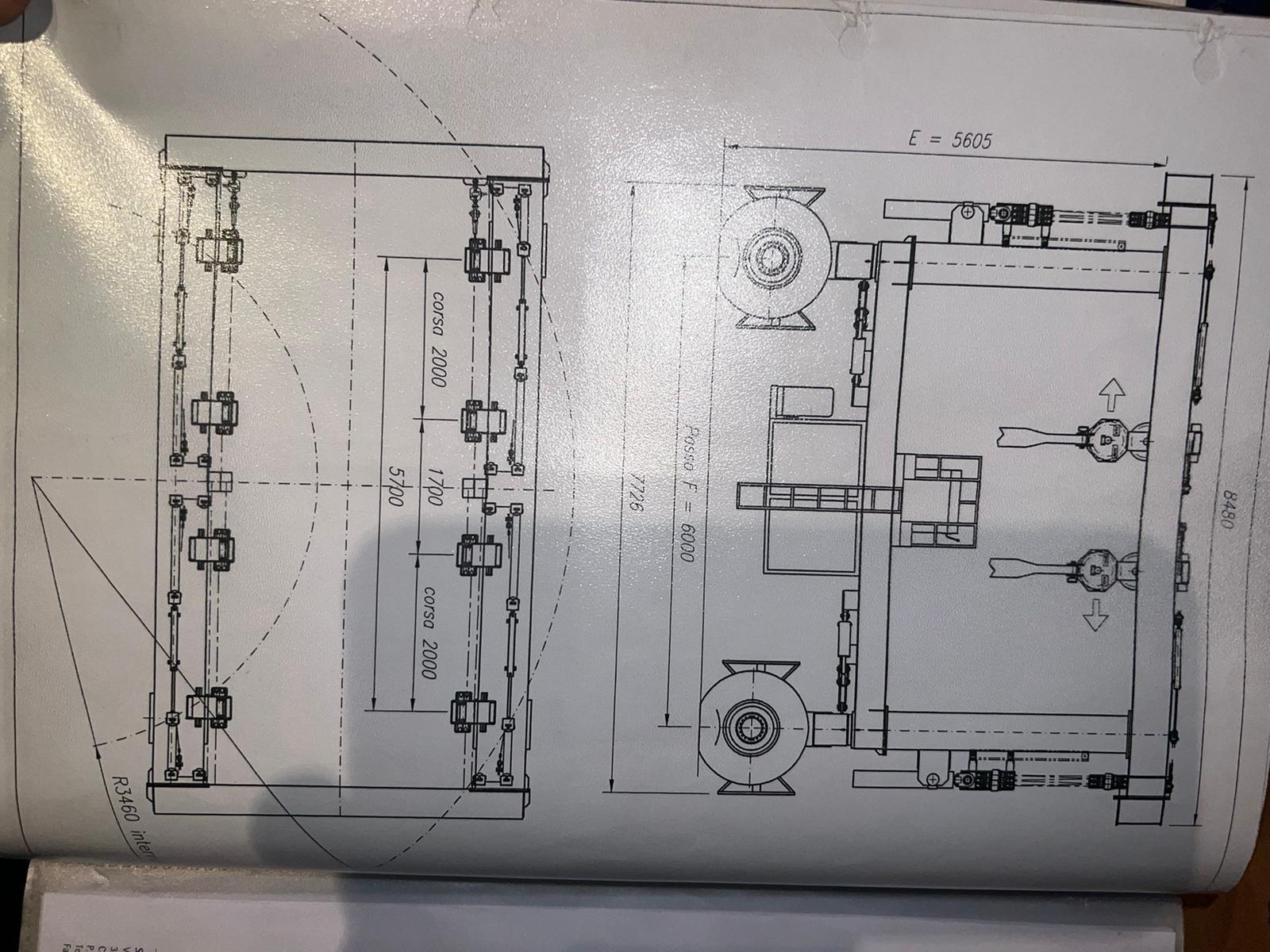 GRU A PORTALE CAVALIERE  TON. 2.5 + 2.5  MT 16.116
