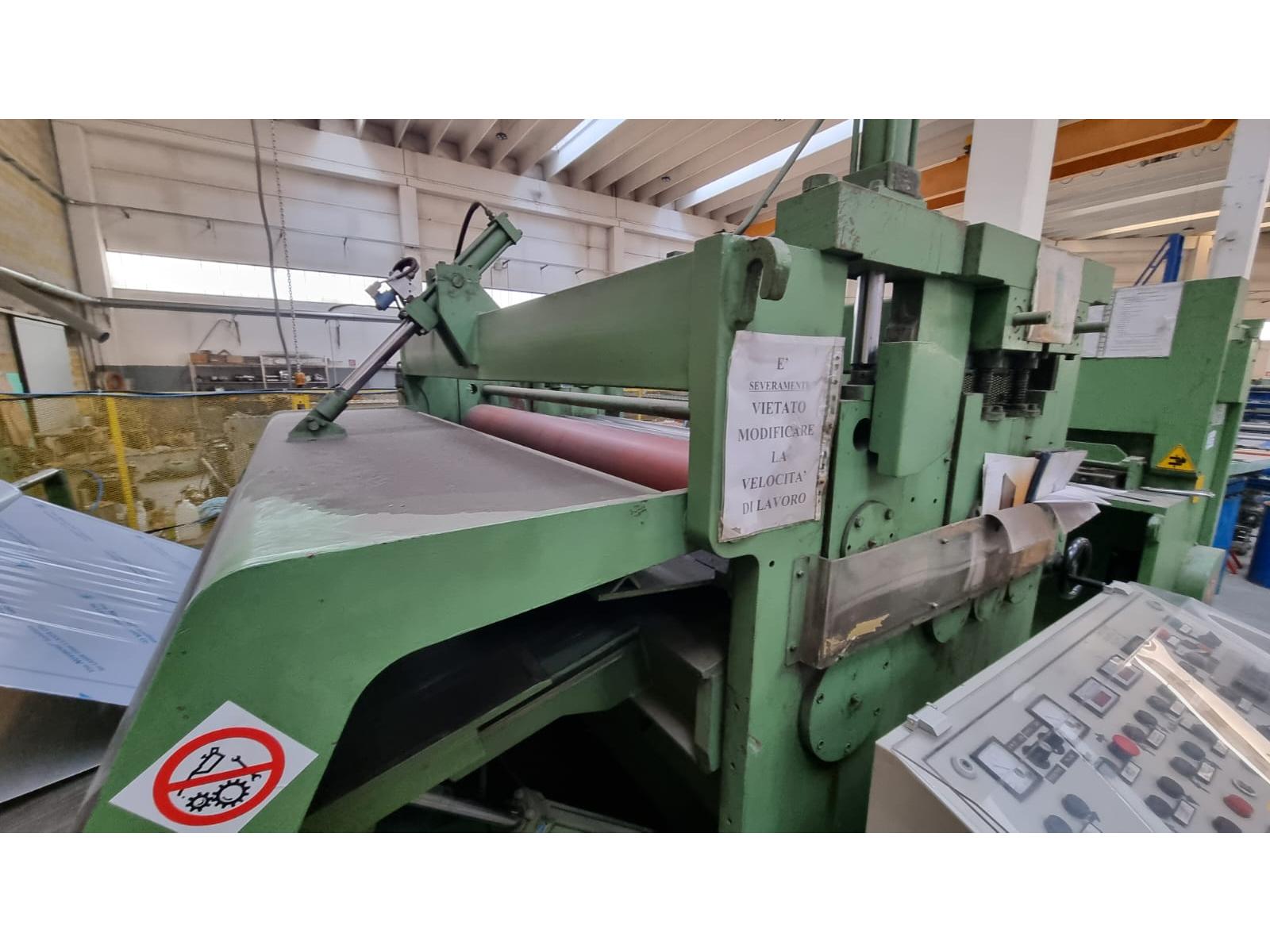 Linea di  taglio in fogli Imal 2000 x 7  ANNO 07--2000  Ottime condizioni.