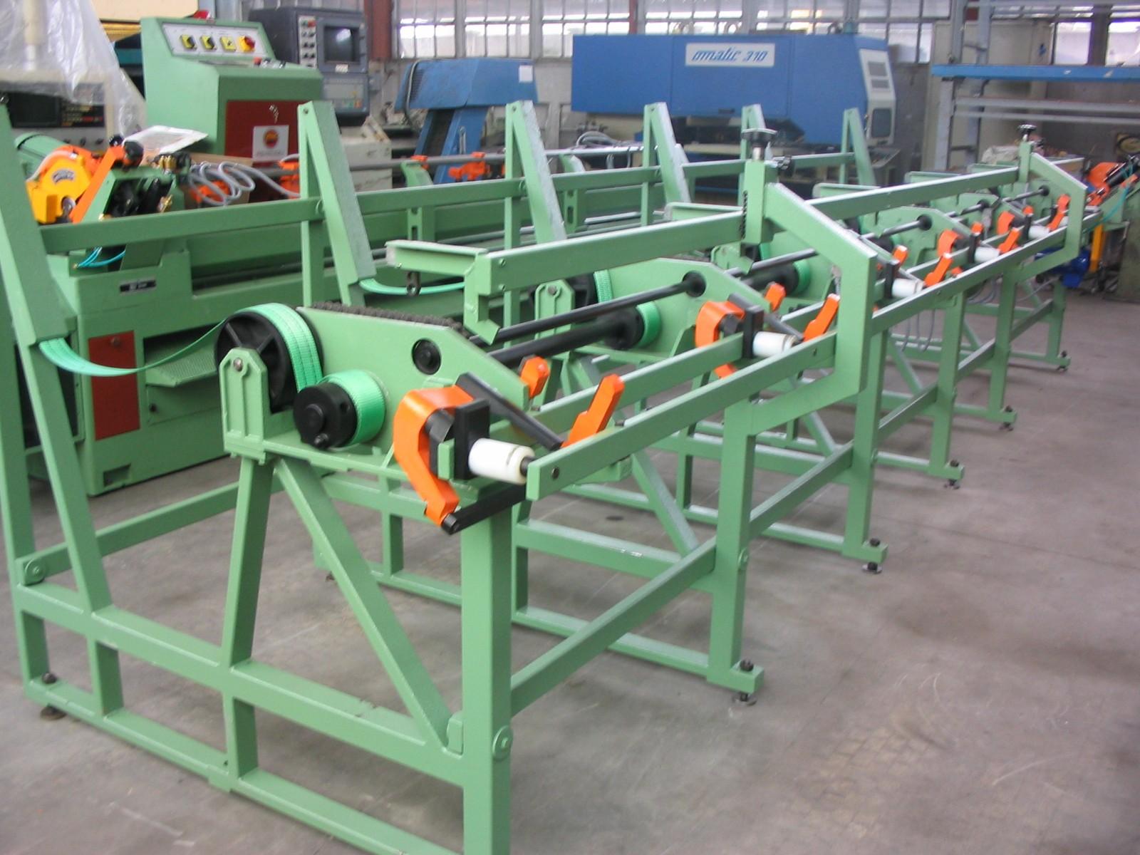 LINEA DI TAGLIO PEDRAZZOLI SELF BROWN CARICATORE MT. 6, SCARICATORE MT. 3, 2 FERMI BARRA, USATA