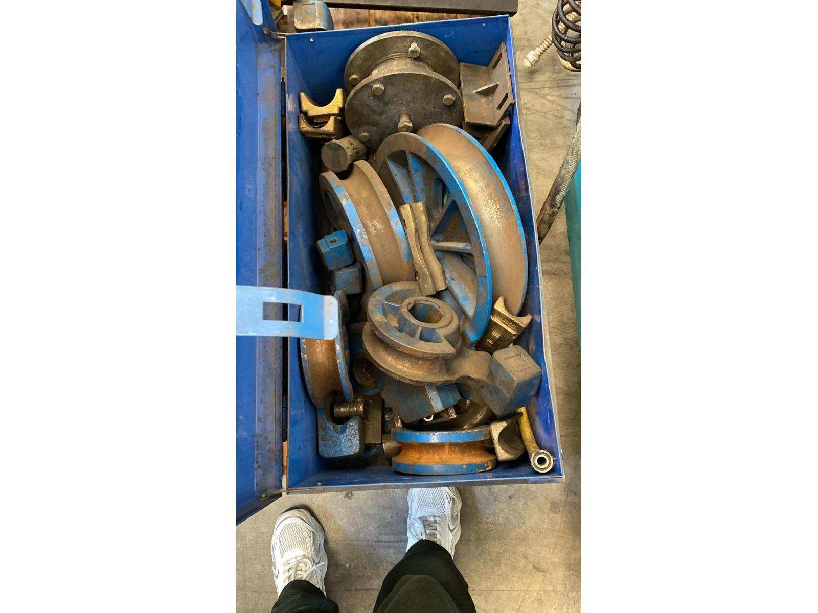 piegatubi ercolina top bender anno 2002 con accessori