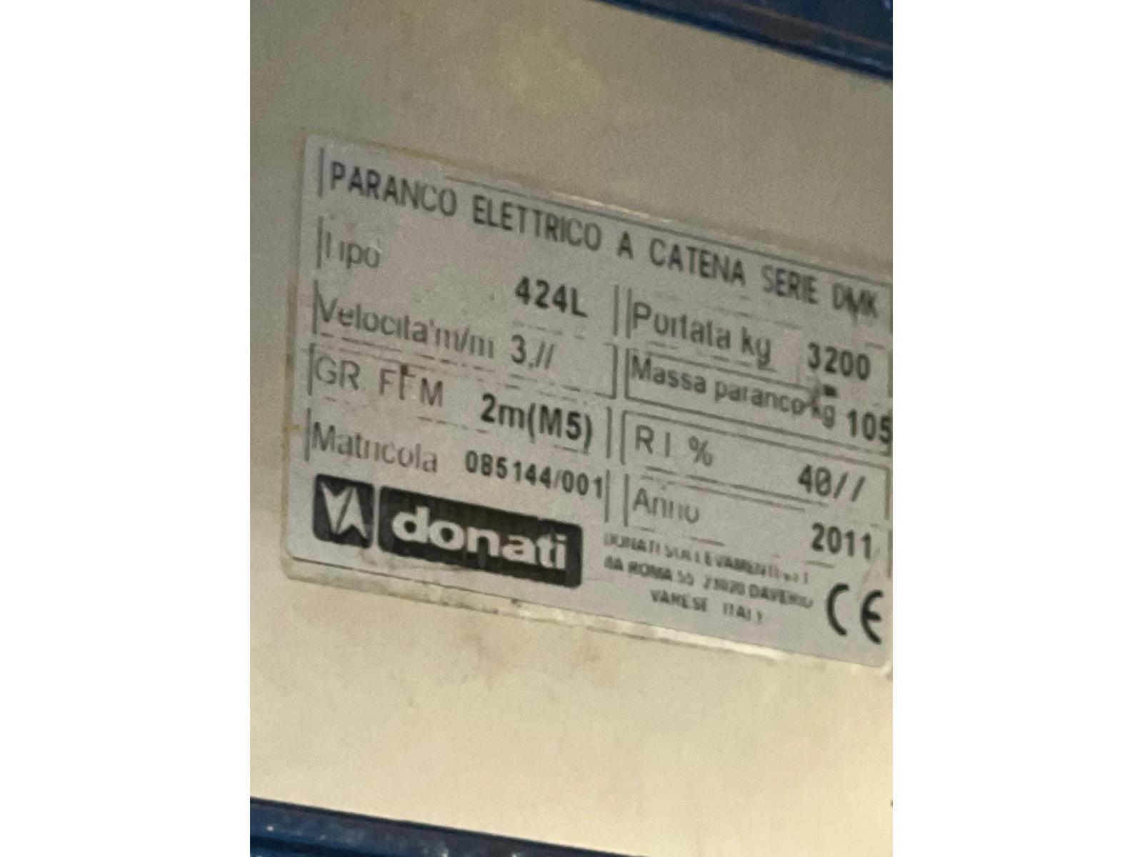 Pilastri  per carroponte con Verricello max 3,2 tons