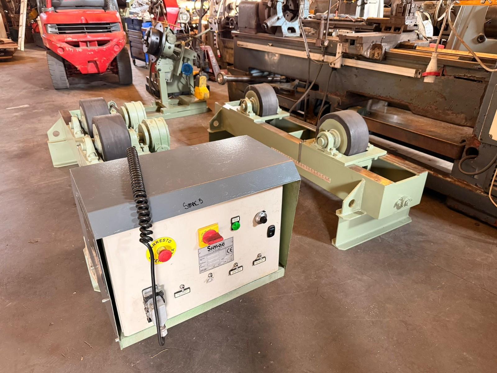 POSIZIONATORE A RULLI A FOLLE MOTORIZZATO SIMAC