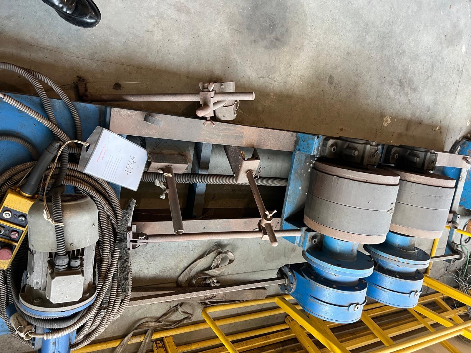 POSIZIONATORE A RULLI FORME E MOTORIZZATO 30 TON