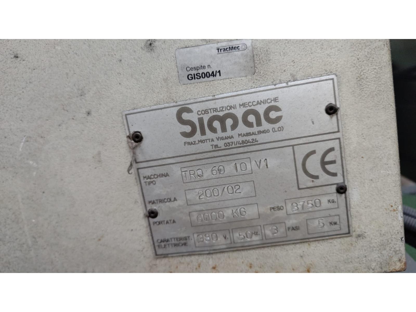 POSIZIONATORE A TAVOLA SIMAC