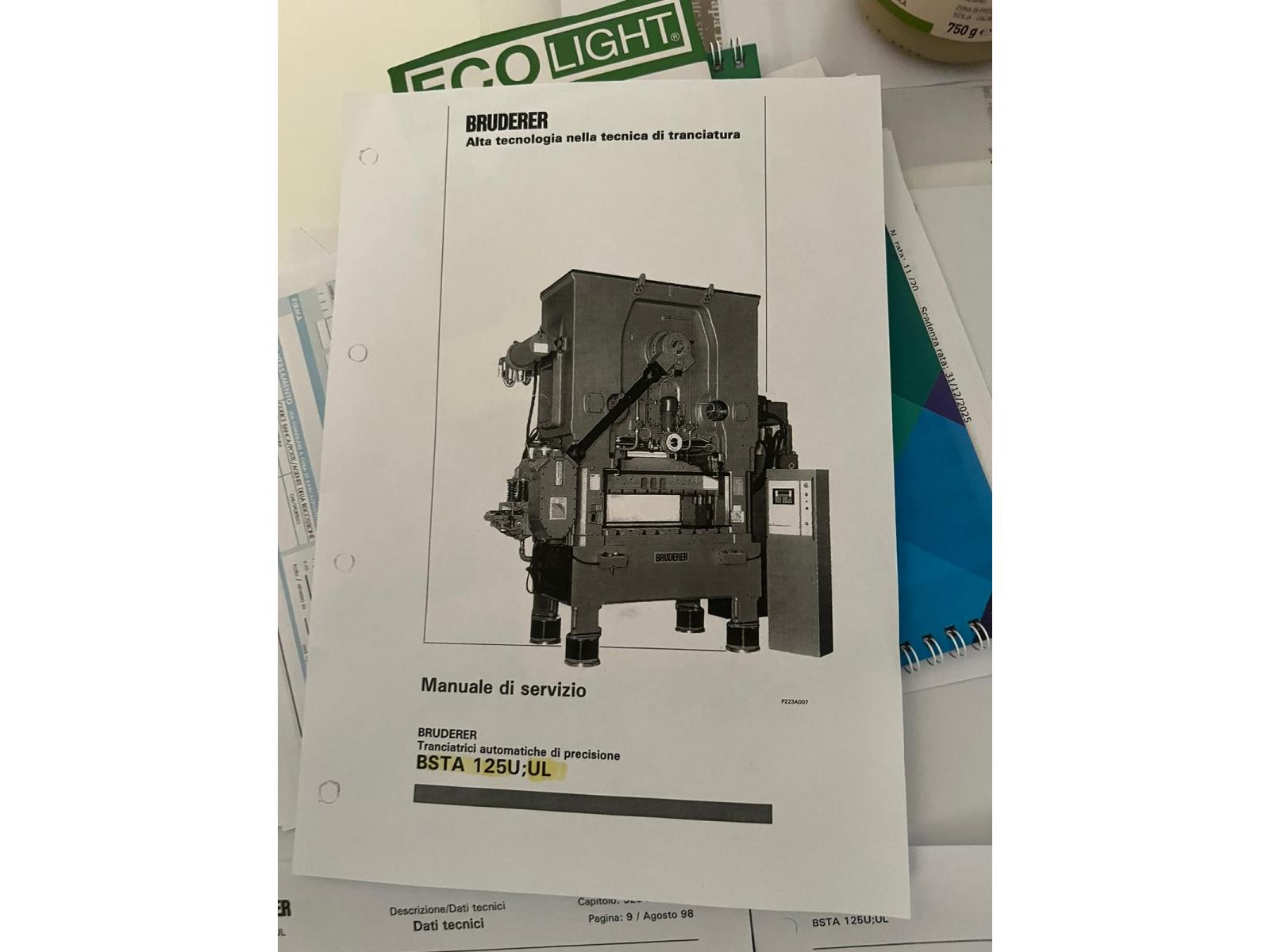 PRESSA BRUDERER BSTA125UL