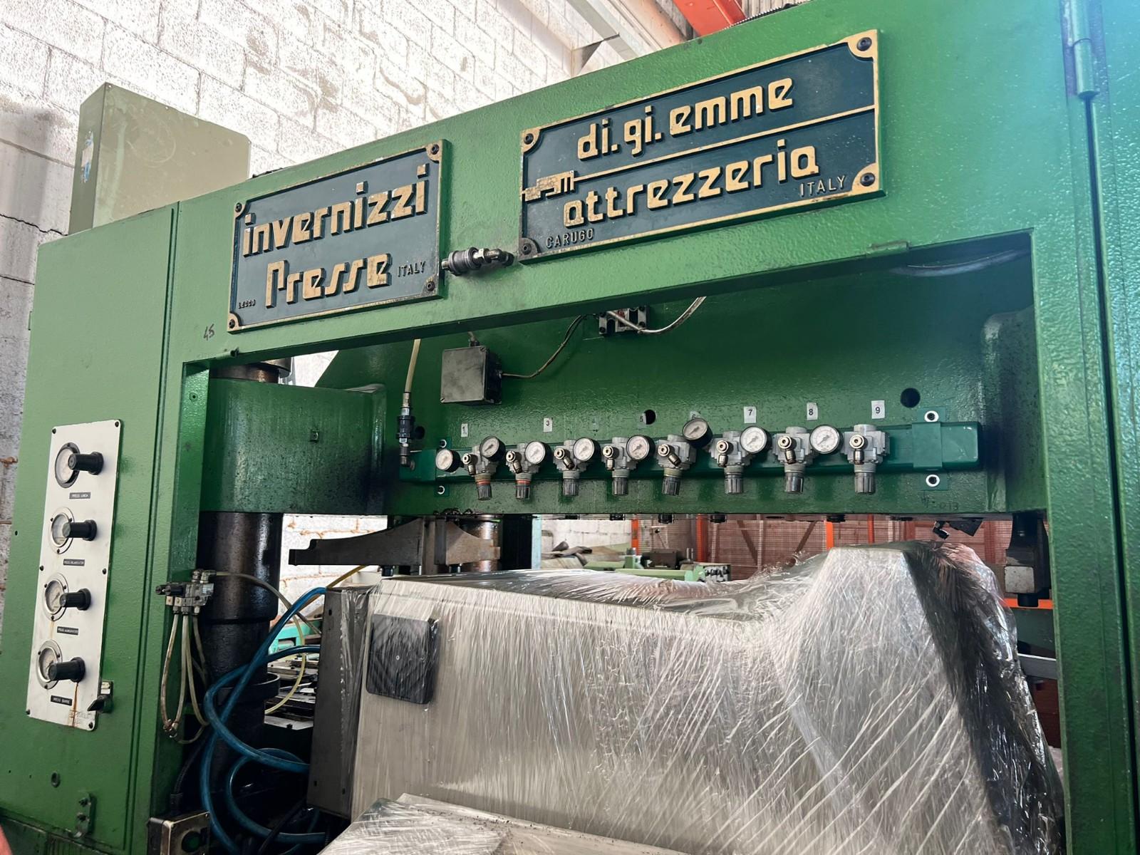 PRESSA IDRAULICA INVERNIZZI 4 CT TON 100