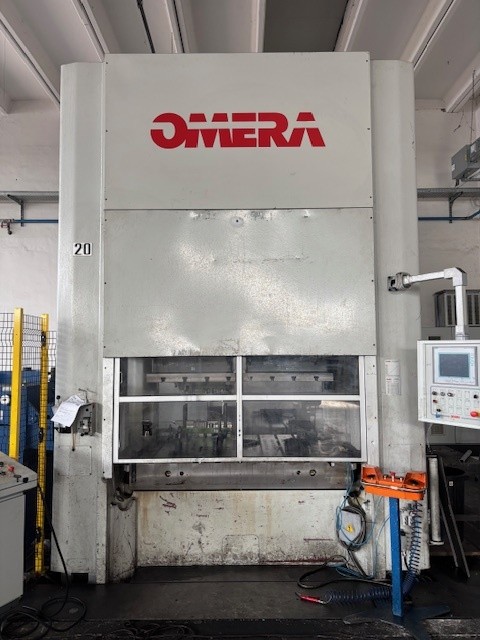 pressa meccanica omera 400tonn a doppio montante e doppia biella, piano 2000x1000