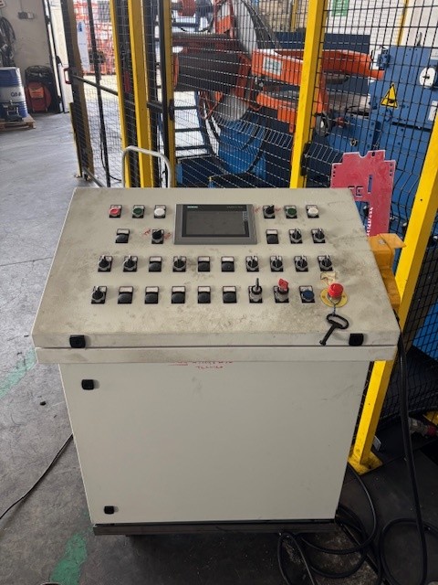 pressa meccanica omera 400tonn a doppio montante e doppia biella, piano 2000x1000