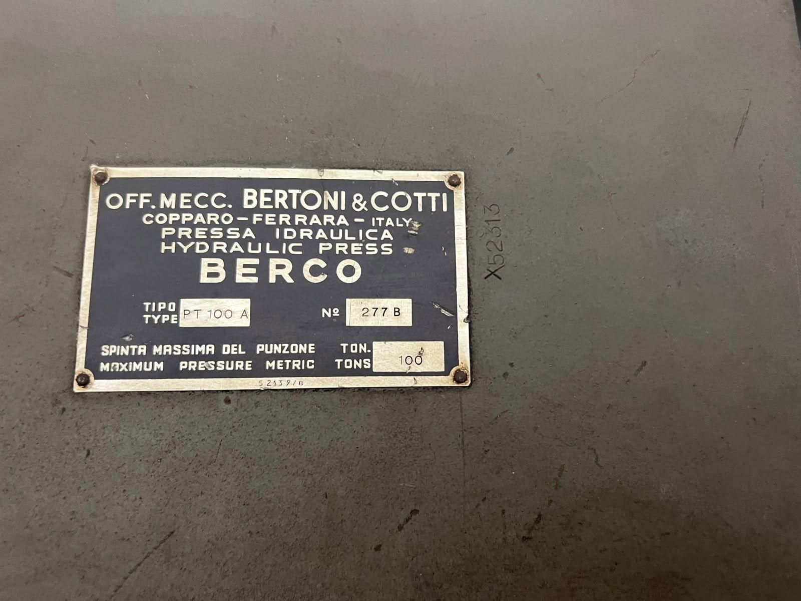 PRESSA PER OFFICINA 100 TON