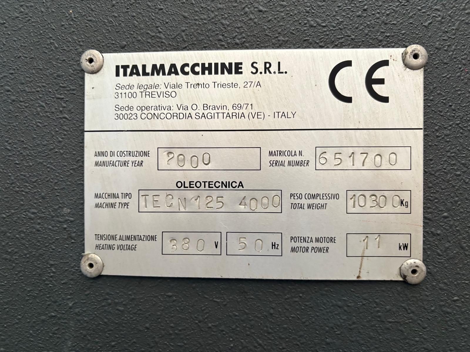 PRESSA PIEGATRICE 125 4000