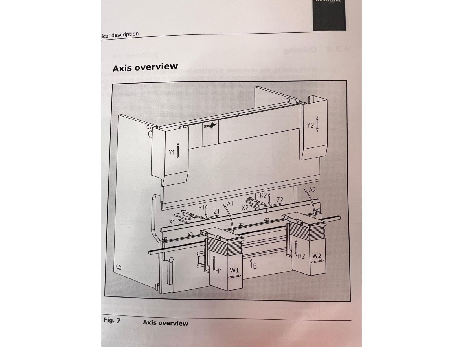 PRESSA PIEGATRICE 620×400 TON BYSTRONIC 8/10 ASSI