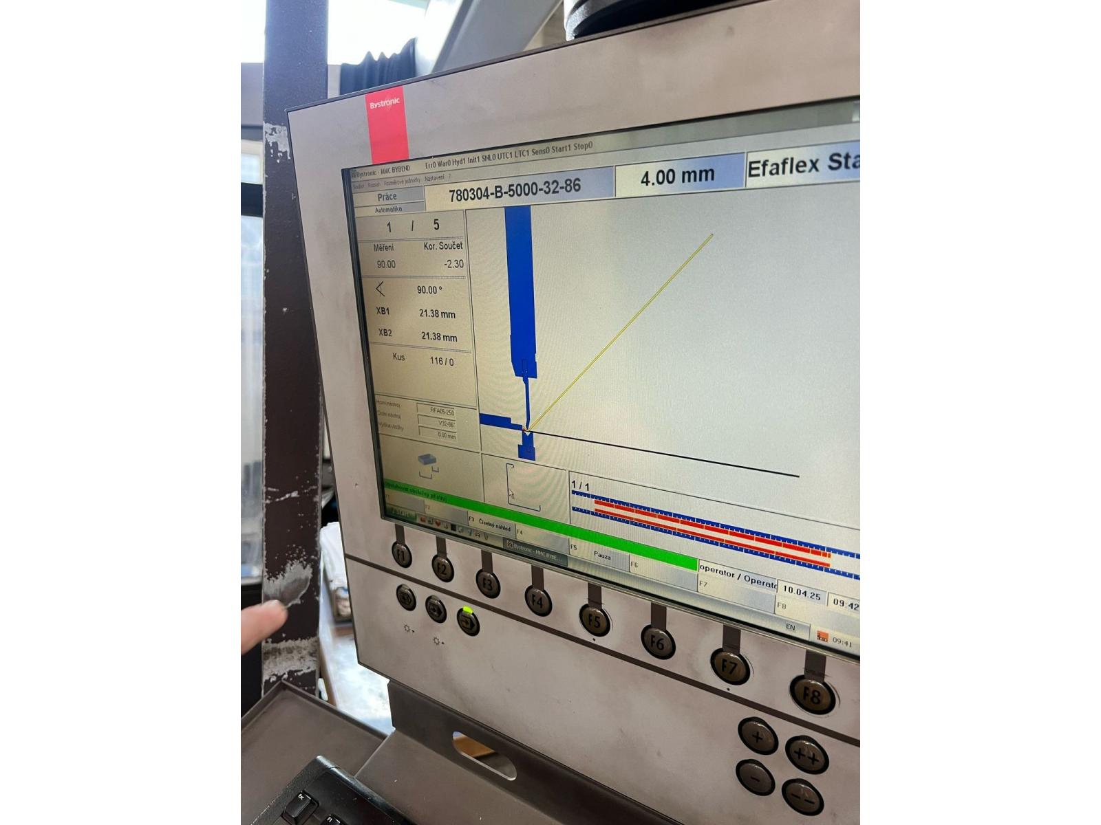 PRESSA PIEGATRICE 620×400 TON BYSTRONIC 8/10 ASSI