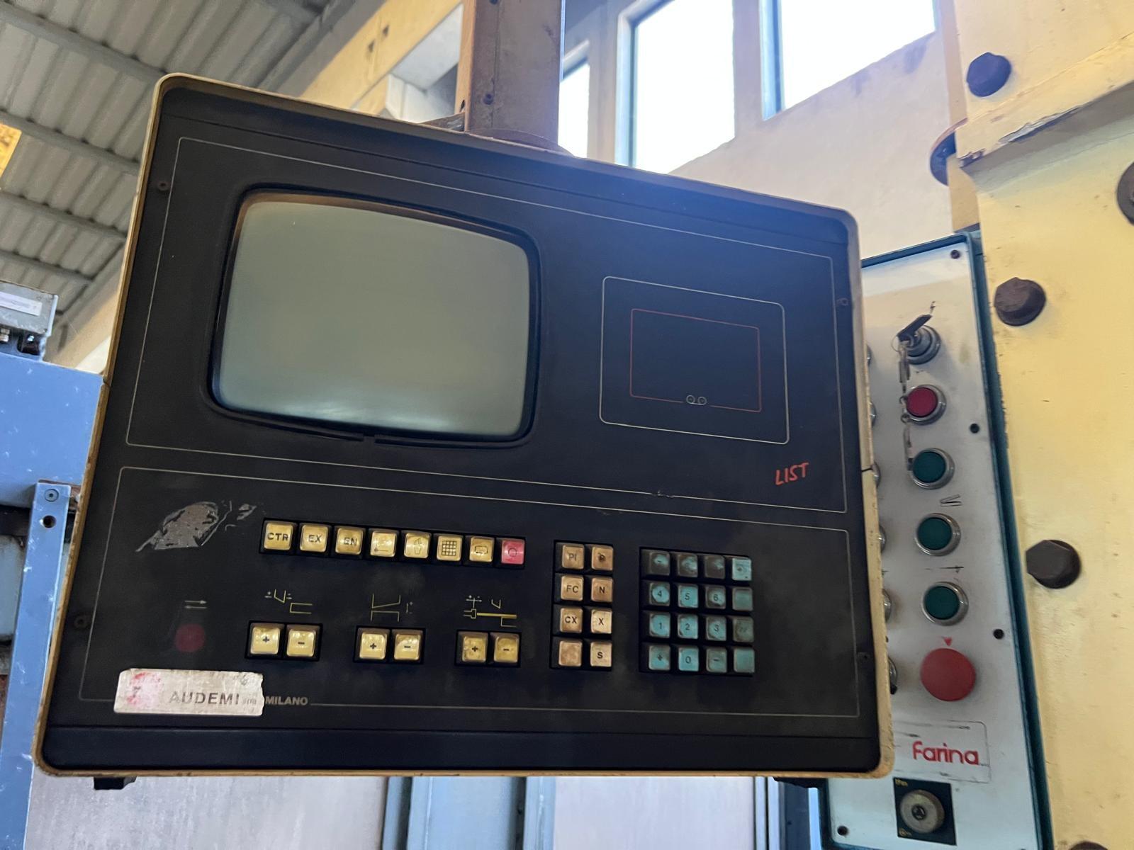 PRESSA PIEGATRICE FARINA 320/60 DA 6050 MM