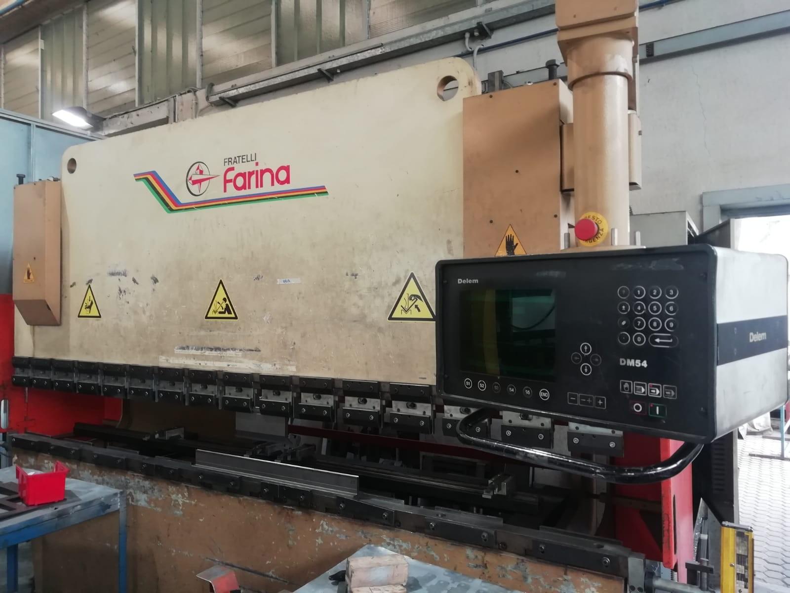 PRESSA PIEGATRICE FARINA da 80 Ton x 3 mt.