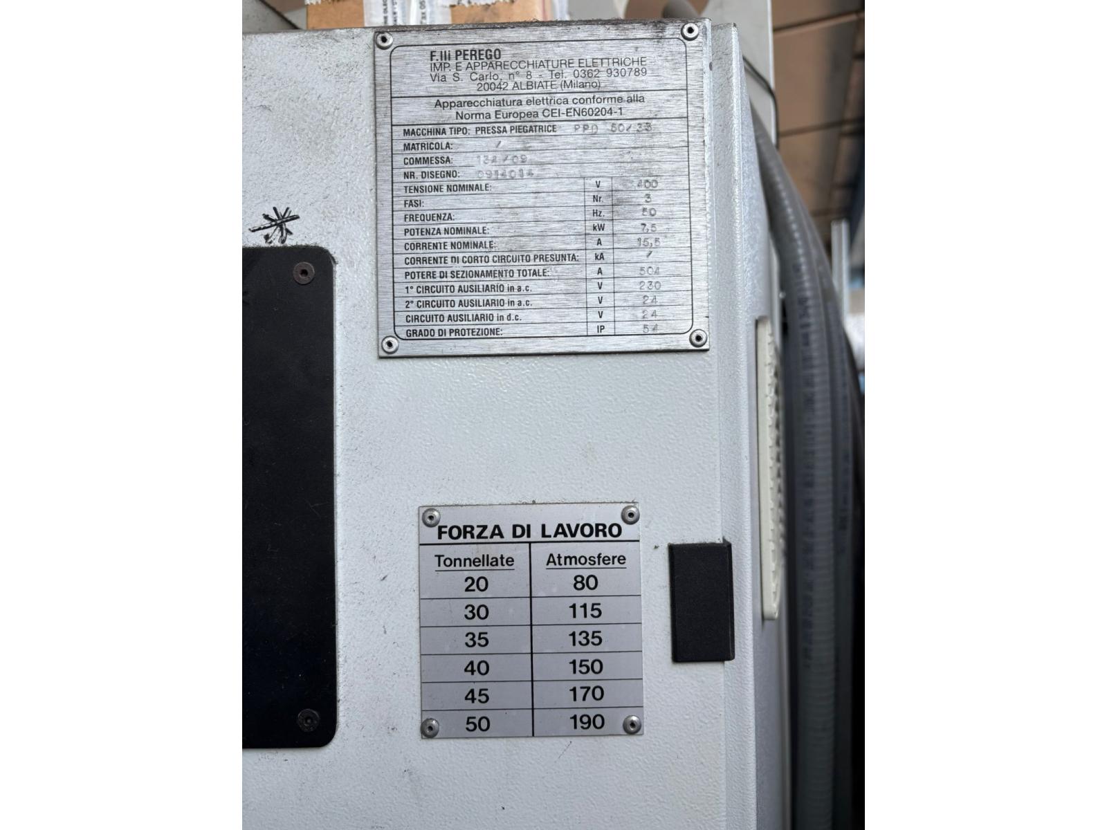 PRESSA PIEGATRICE IMAL 3300