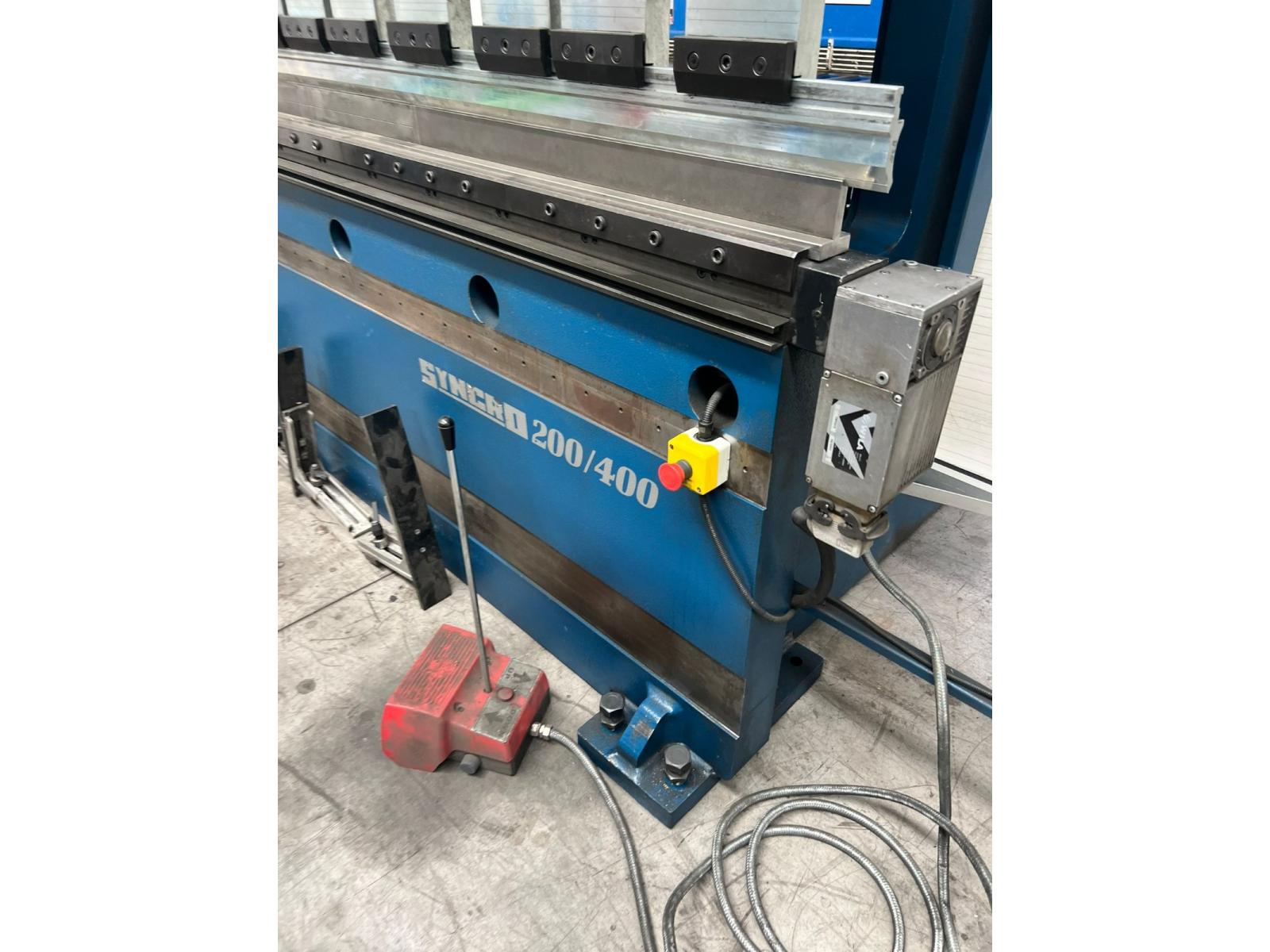 PRESSA PIEGATRICE MECOS SYNCRO 200X4000