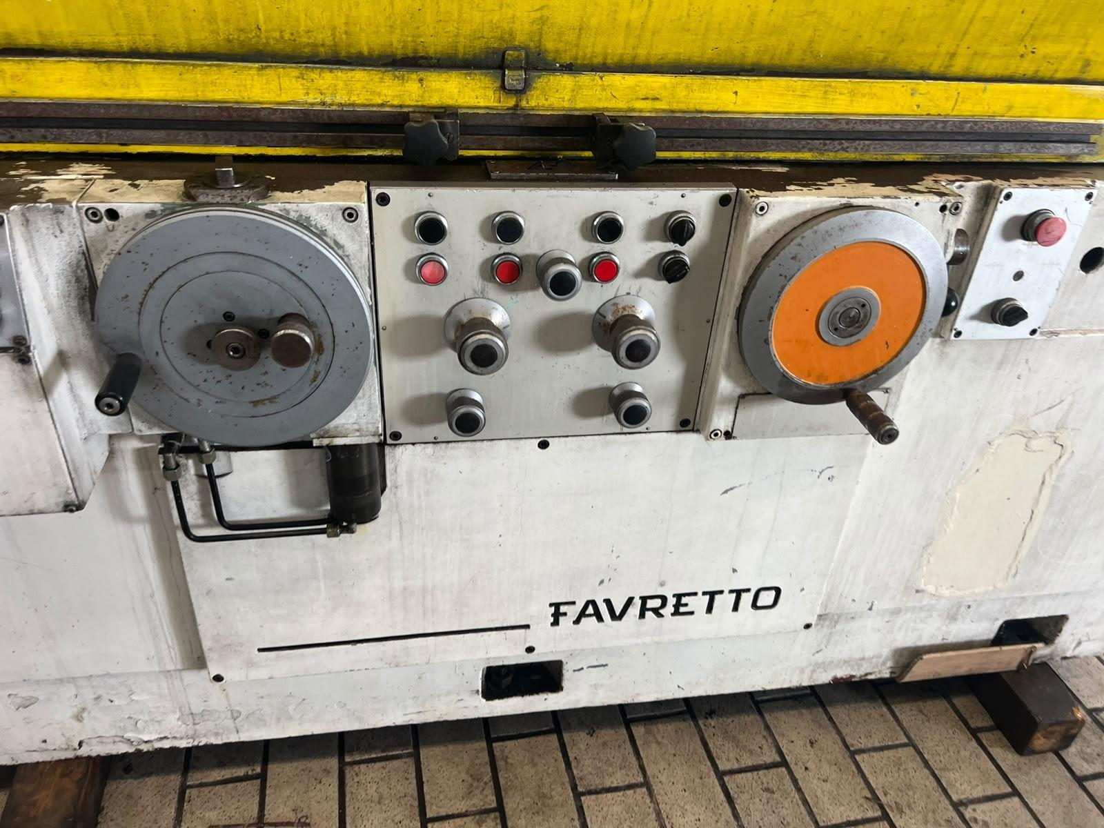 Rettifica FAVRETTO tangenziale